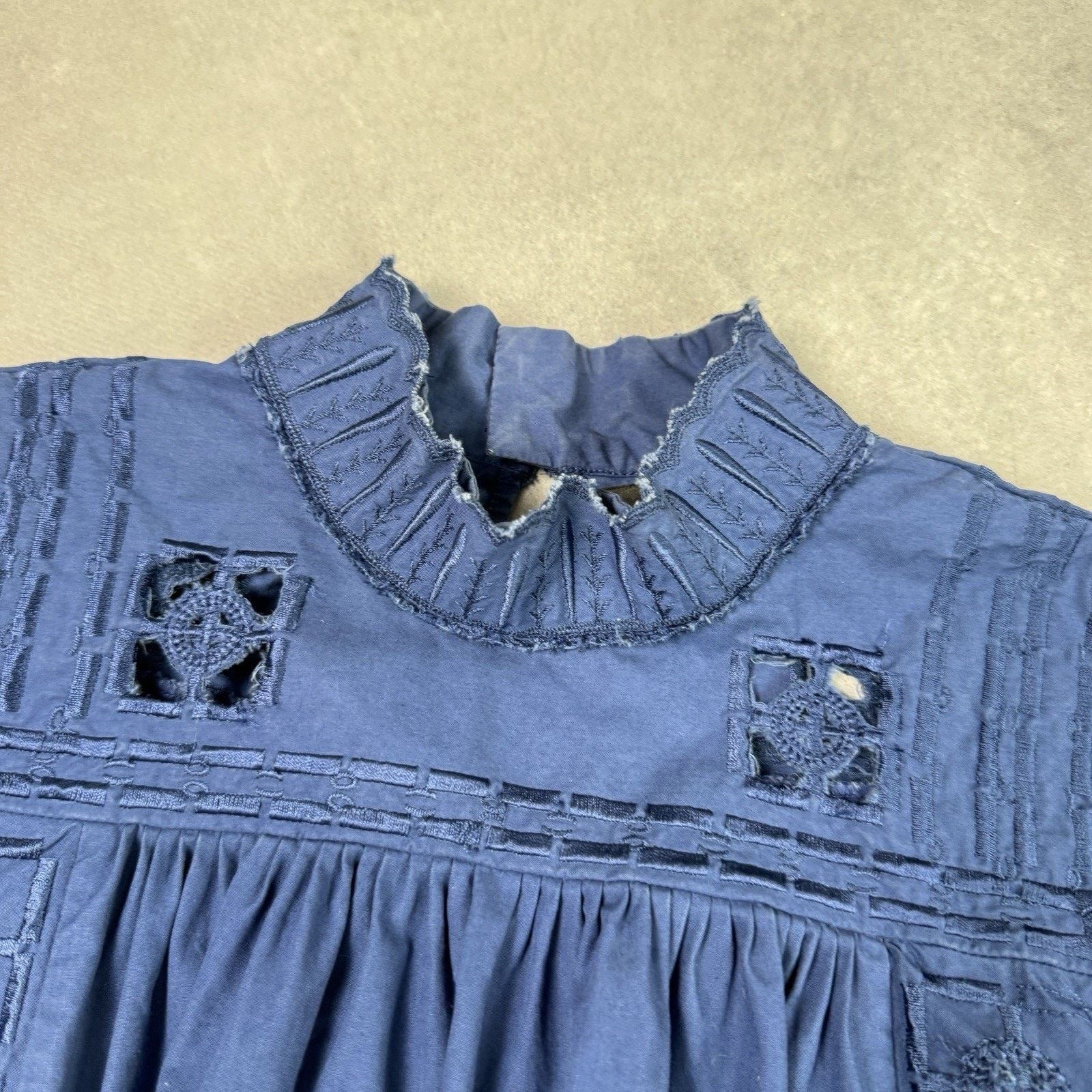 Isabel Marant Isabe Marant Women Blouse Blue Size 38 Cotton Size XS / US 0-2 / IT 36-38 - 15 Thumbnail