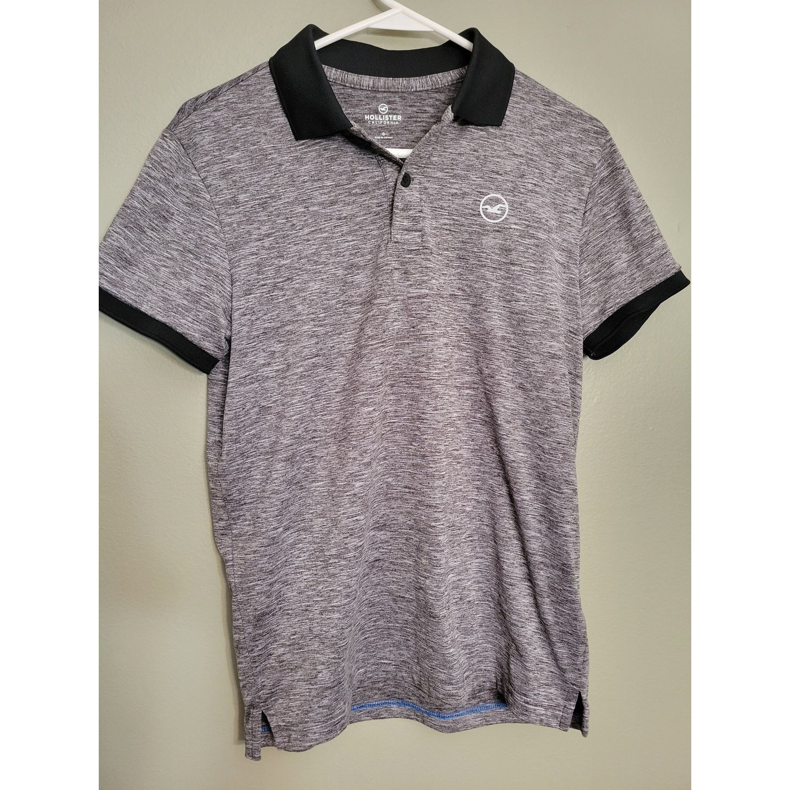 Hollister Men's Hollister Collared Polo Golf Shirt-Small \ Size US S / EU 44-46 / 1 - 3 Thumbnail
