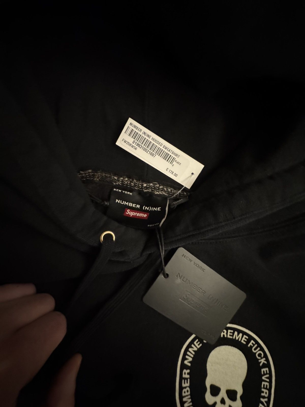 Number (N)ine × Supreme Supreme®/Number (N)ine sweatshirt + Drawstring Sweatpant Size US S / EU 44-46 / 1 - 11 Thumbnail