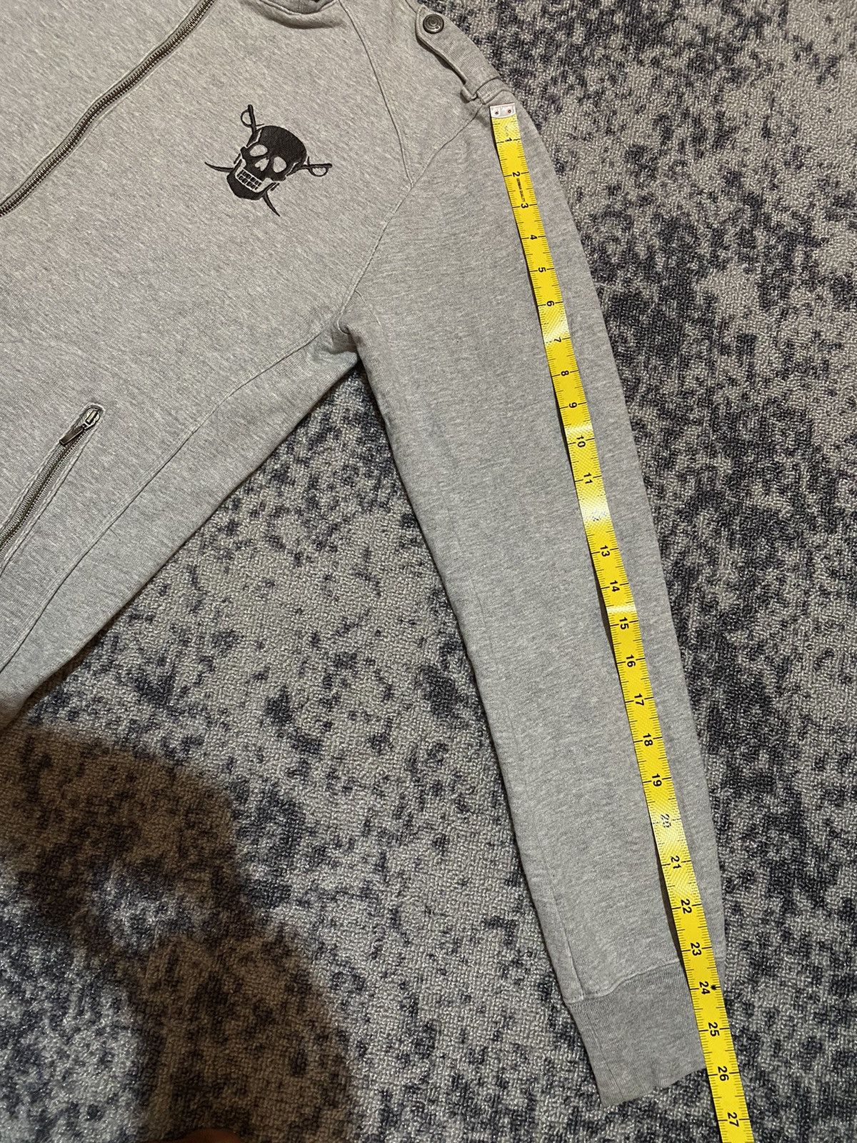 Hysteric Glamour Y2k Hysteric Glamour skull zip sweatshirt Size US M / EU 48-50 / 2 - 10 Thumbnail