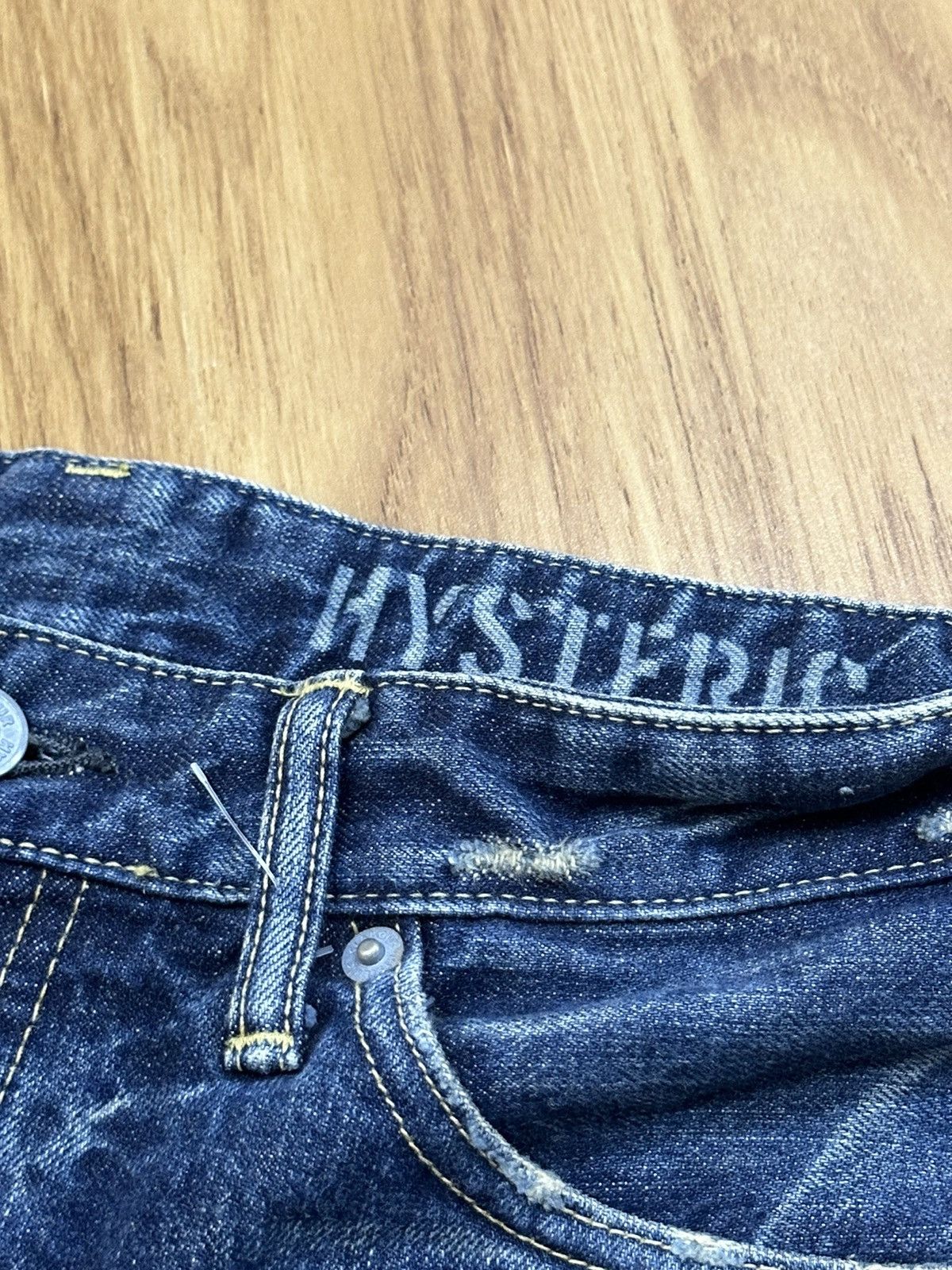 Hysteric Glamour Hysteric Glamour Studded Low Rise Denim Short Size 28" / US 6 / IT 42 - 6 Thumbnail