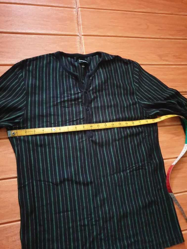 Boycott Boycott Japanese brand stripe longsleeve shirt Size US M / EU 48-50 / 2 - 7 Thumbnail