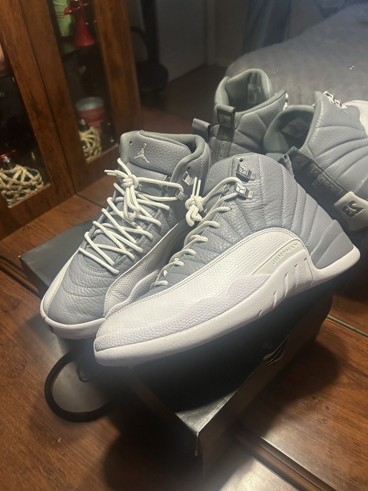 Jordan Brand Air Jordan 12 Retro “Stealth” 2022 👟 ✅ Lightly Worn Size US 10 / EU 43 - 2 Thumbnail