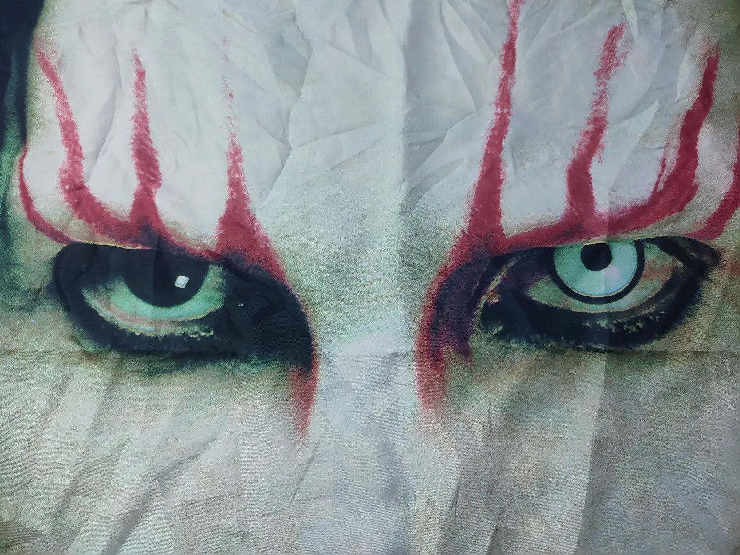 Band Tees Marilyn Manson 2001 Head Poster Flag Size ONE SIZE - 3 Thumbnail