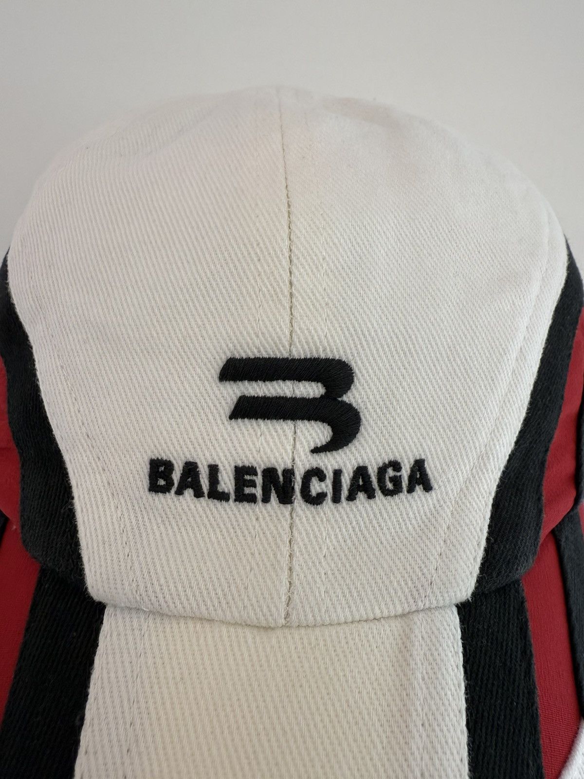 Balenciaga Balenciaga Tracksuit Striped Baseball Cap Size Large Size ONE SIZE - 2 Thumbnail