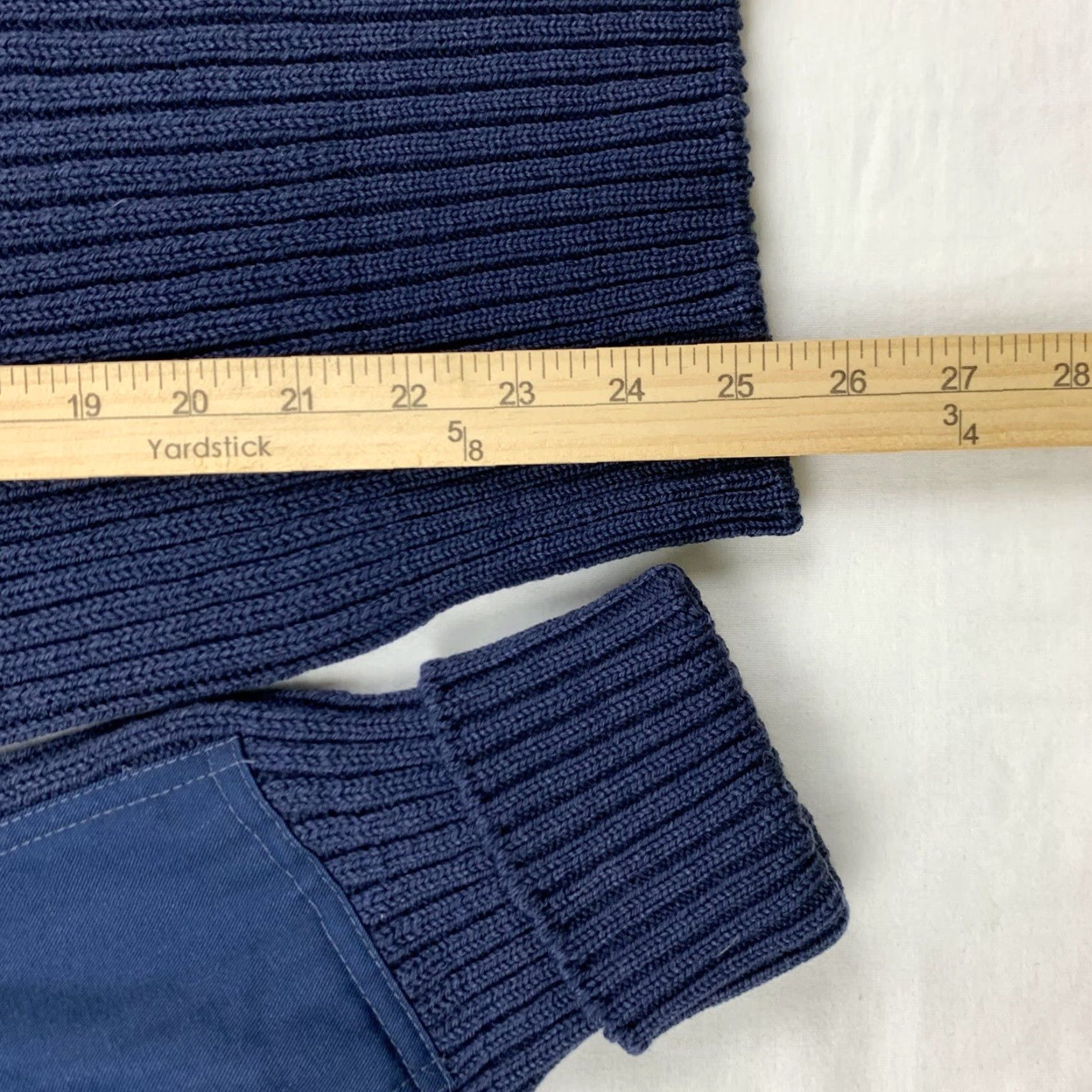 Vintage VINTAGE Iron Run Wool Sweater Adult Medium Blue 80s Military Mens Pullover Size US M / EU 48-50 / 2 - 6 Thumbnail