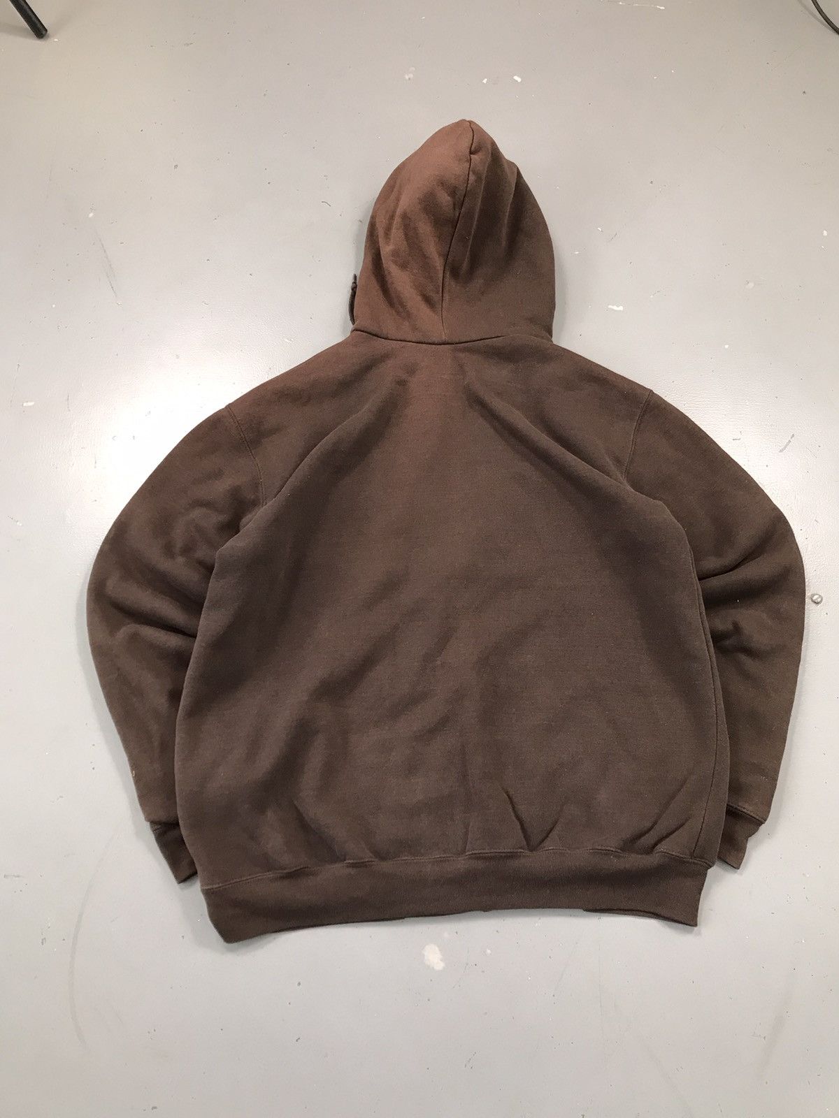 トップス 80s Carhartt brown vintage hoodie parker VINTAGE CARHARTT HEAVYWEIGHT FULL ZIP BROWN HOODIE
