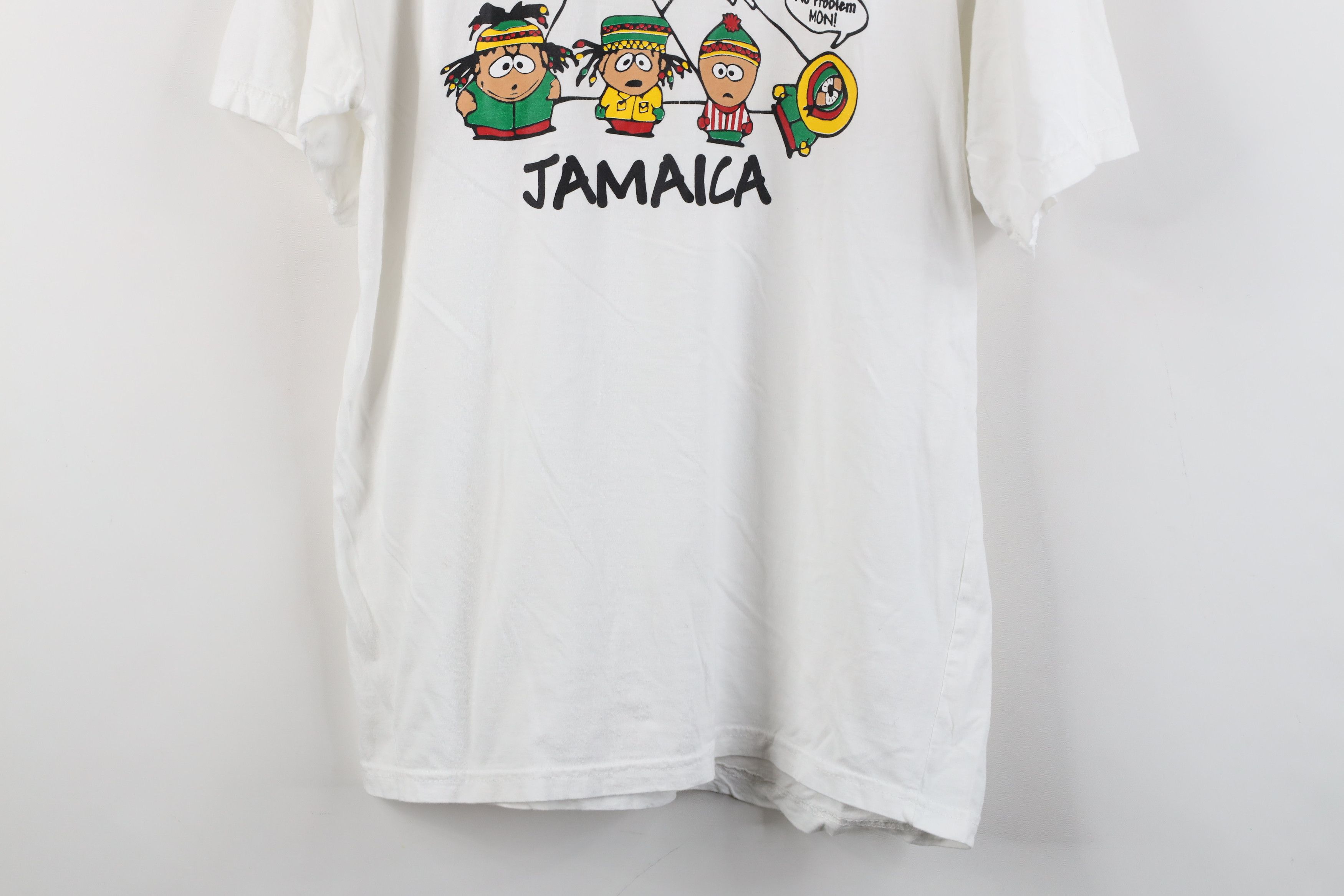 Vintage Vintage 90s Y2K South Park Rasta Park Short Sleeve T-Shirt Size US L / EU 52-54 / 3 - 3 Thumbnail