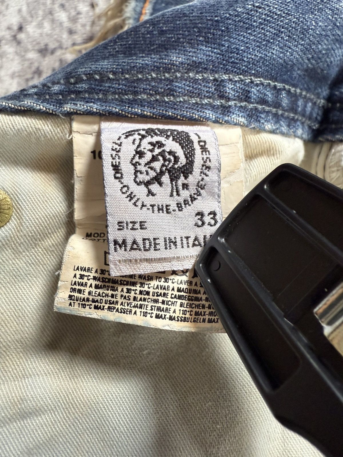 Diesel Diesel Fade Wash Zatiny Flared Jeans Italy Made Size US 34 / EU 50 - 24 Thumbnail