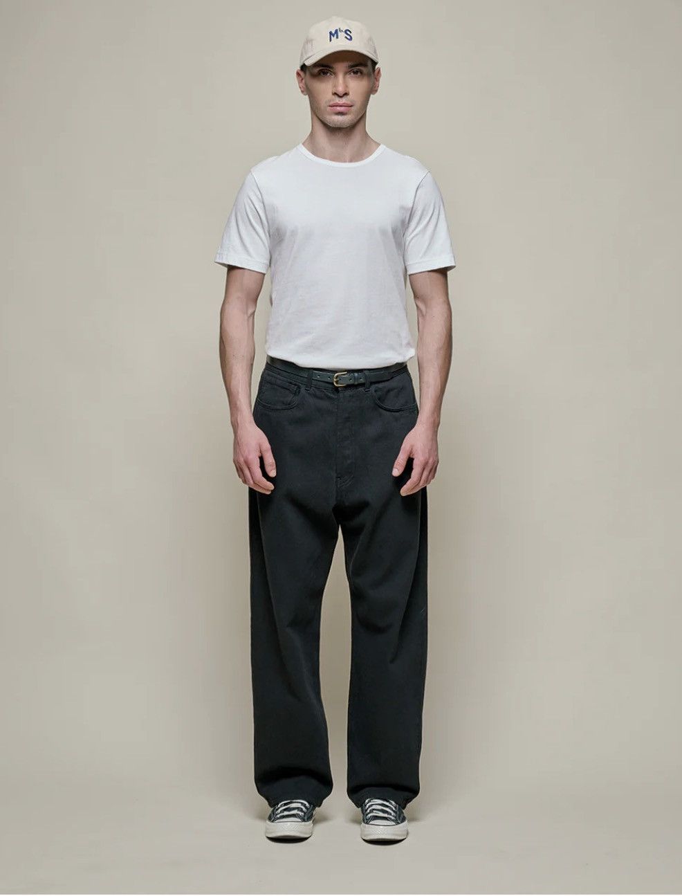 Merz B. Schwanen Merz b. Schwanen 1930s Cotton Twill Trouser Size US 28 / EU 44 - 2 Thumbnail