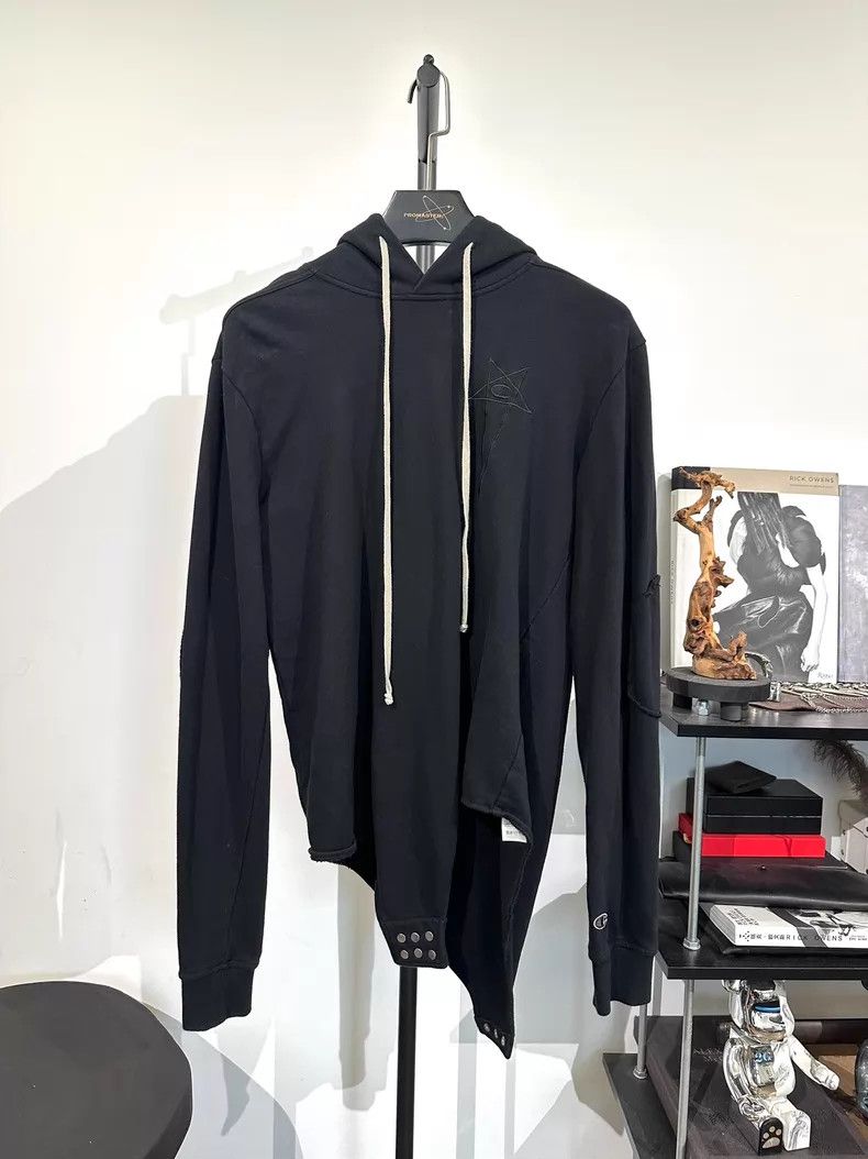 Champion × Rick Owens Rick Owens x Champion Cotton Hoodie Size L Size US L / EU 52-54 / 3 - 1 Thumbnail