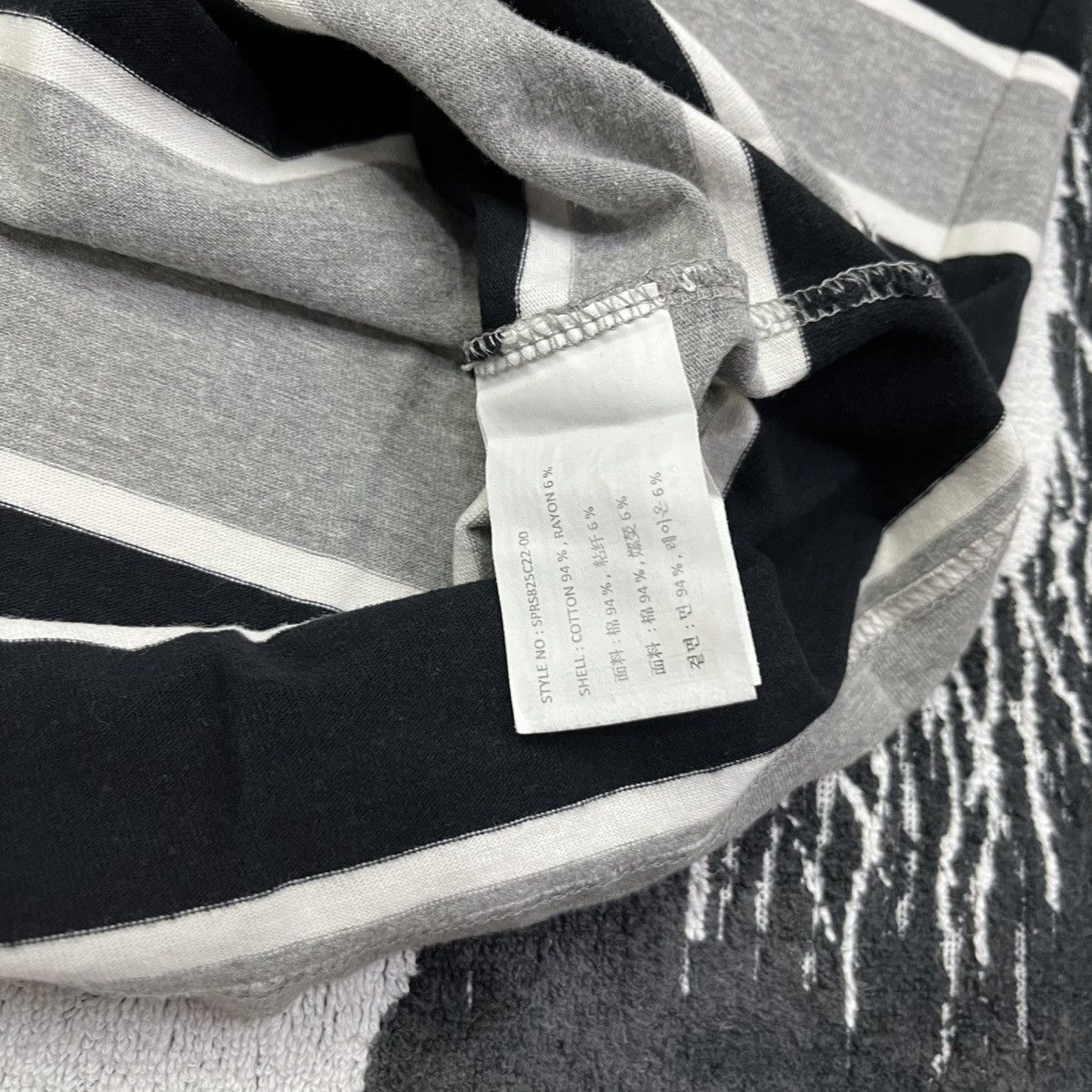 14th Addiction × Hysteric Glamour NEED GONE❤️‍🔥1980s Vintage Spao stripe tee Size US XL / EU 56 / 4 - 5 Thumbnail
