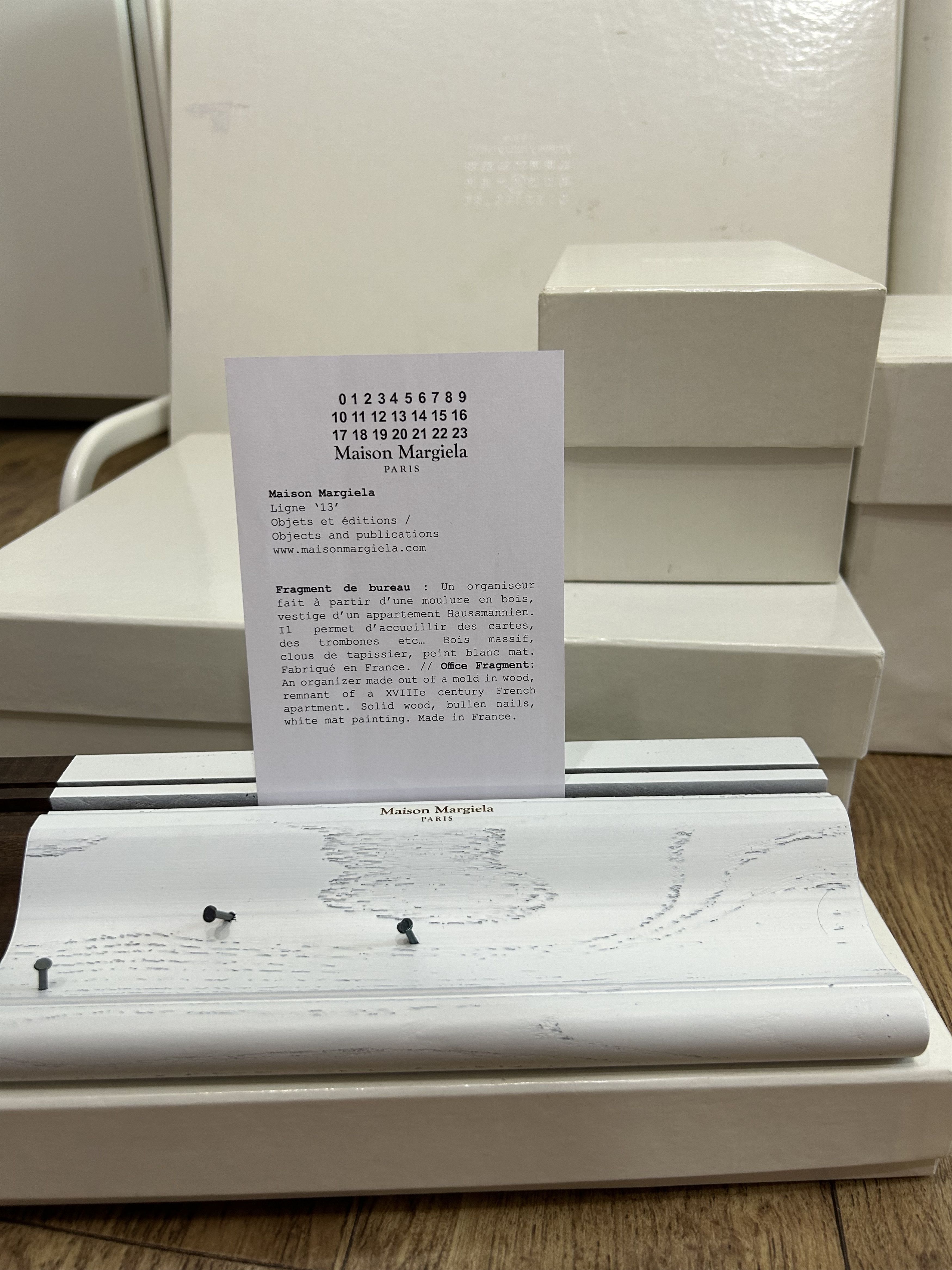 Maison Margiela Maison Margiela 13 Object "Office Fragment" Desk Organizer Size ONE SIZE - 4 Thumbnail