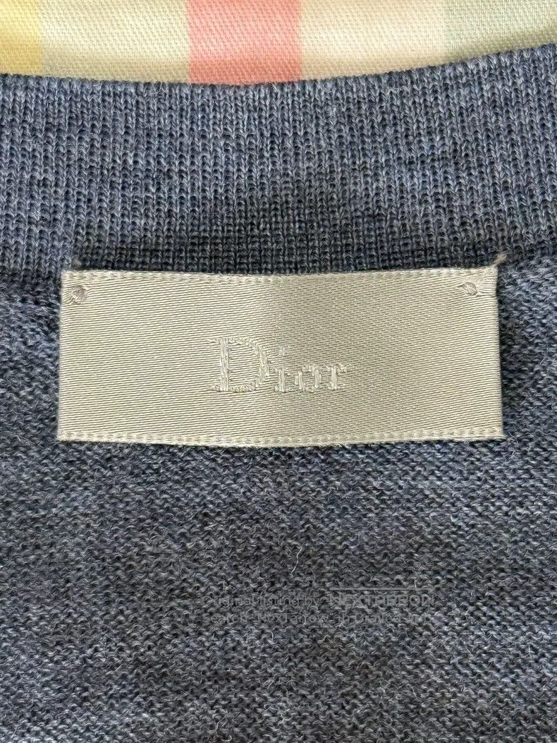 Dior Dior V-neck woollen sweater Size US S / EU 44-46 / 1 - 7 Thumbnail