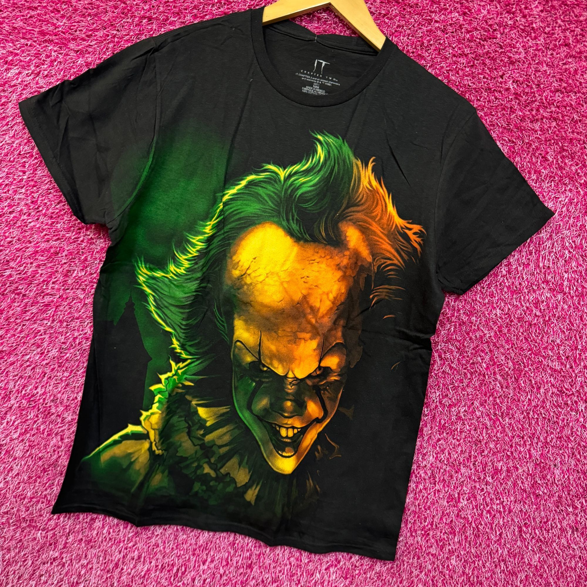 Other Toxic Pennywise the Clown IT Chapter Two Horror Movie Tee M Size US M / EU 48-50 / 2 - 3 Thumbnail
