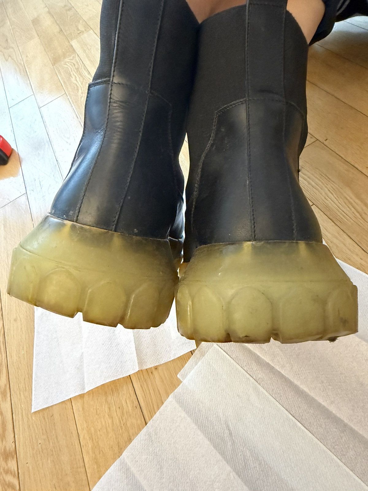 Rick Owens Rick Owens Bozo Tractor 41 Size US 8 / EU 41 - 16 Thumbnail