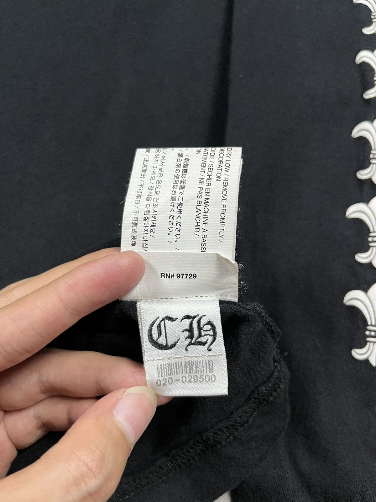 Chrome Hearts Chrome Hearts fleur long sleeve Size US L / EU 52-54 / 3 - 14 Thumbnail