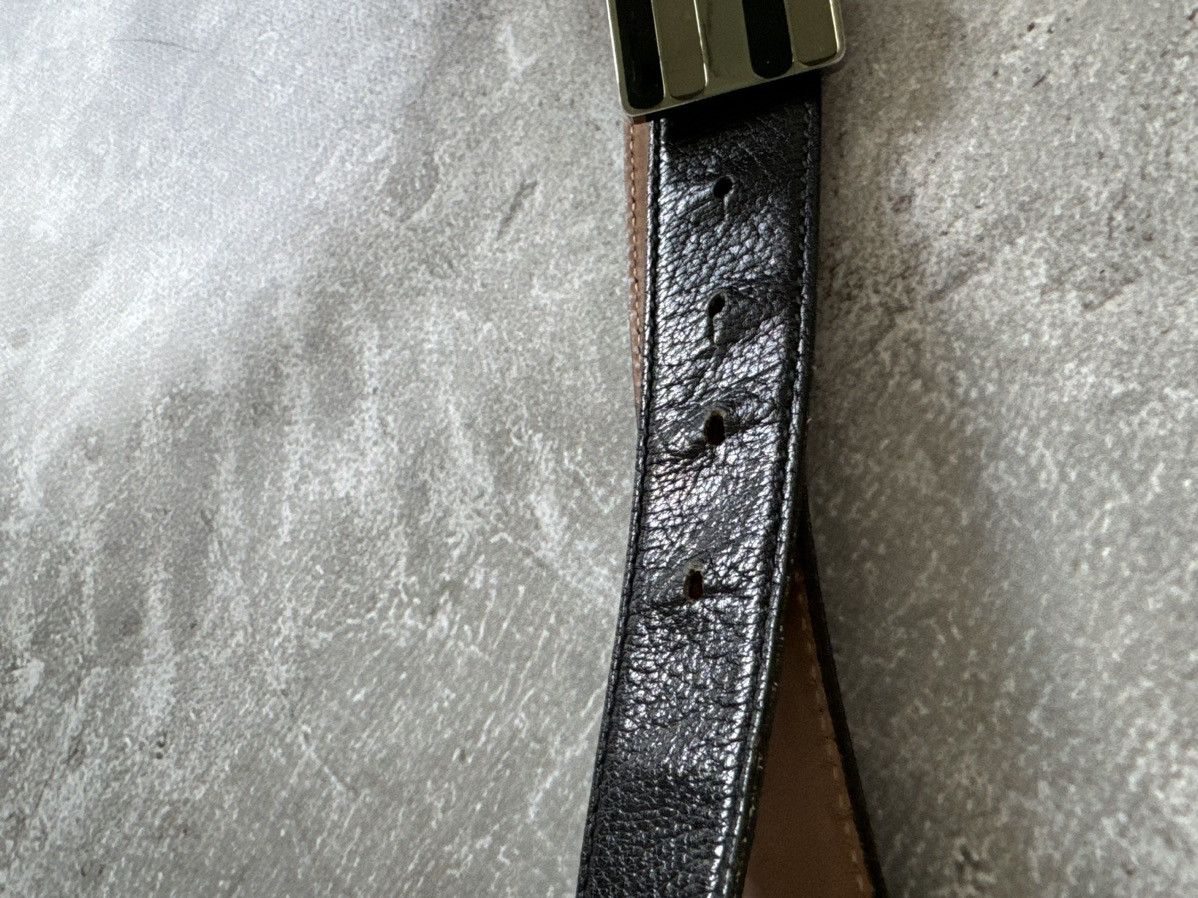 Dolce & Gabbana Dolce Gabbana black leather belt Size ONE SIZE - 8 Thumbnail