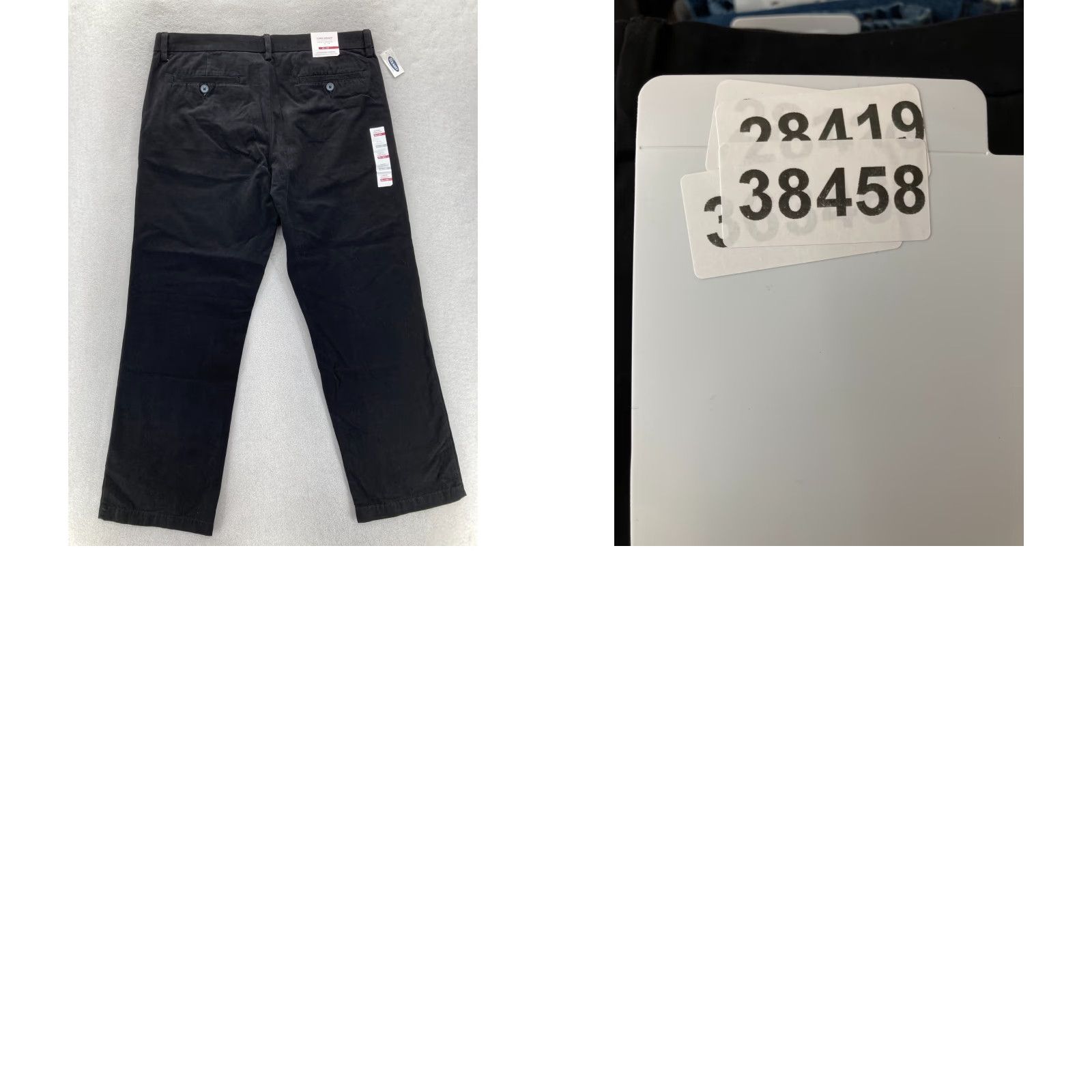 Old Navy Old Navy Pants Mens 34x30 Black Cotton Classic Straight Leg Casual Preppy Work Size US 34 / EU 50 - 9 Thumbnail