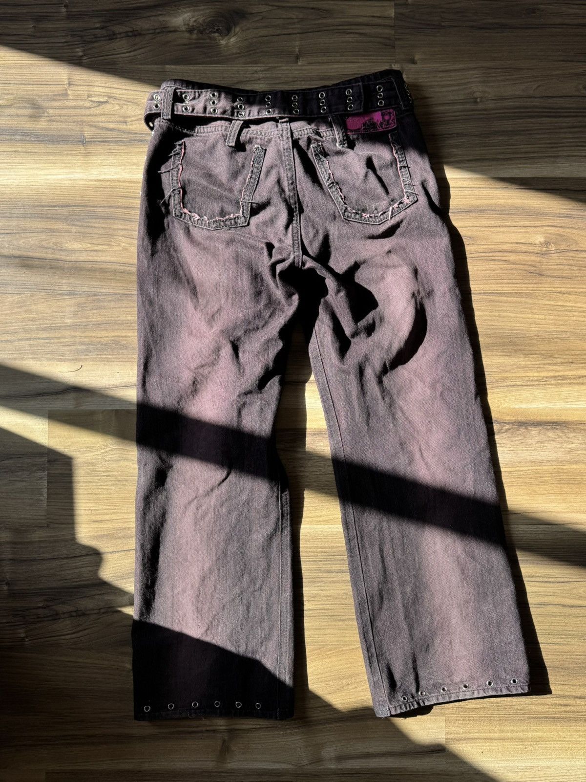 Cheap Monday Cheap Monday AntiLow Waist Baggy Jeans Pink Purple Size 27" / US 4 / IT 40 - 14 Thumbnail