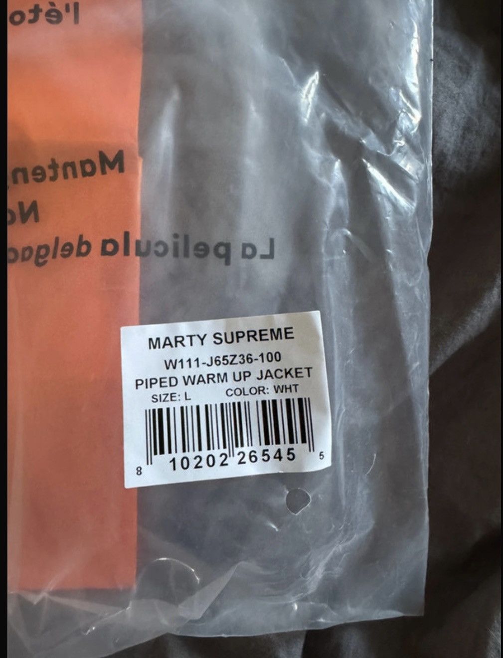 Nahmias Marty Supreme Warmup Jacket (England) Size US L / EU 52-54 / 3 - 4 Thumbnail