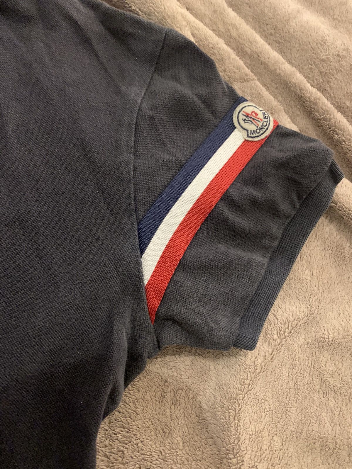 Moncler × Vintage Vintage moncler polo Size US XL / EU 56 / 4 - 4 Thumbnail
