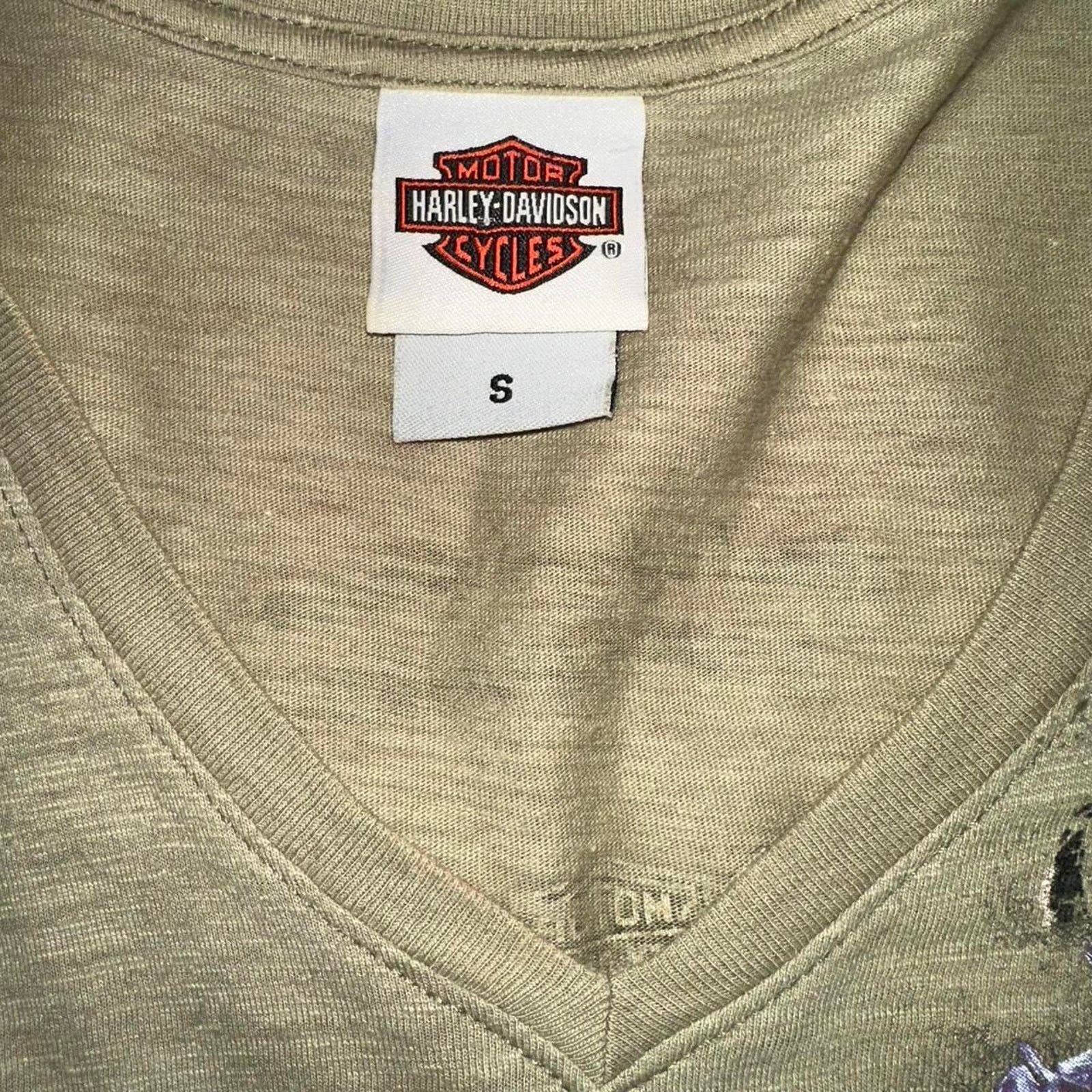 Harley Davidson Harley davidson v neck shirt Size US S / EU 44-46 / 1 - 3 Thumbnail