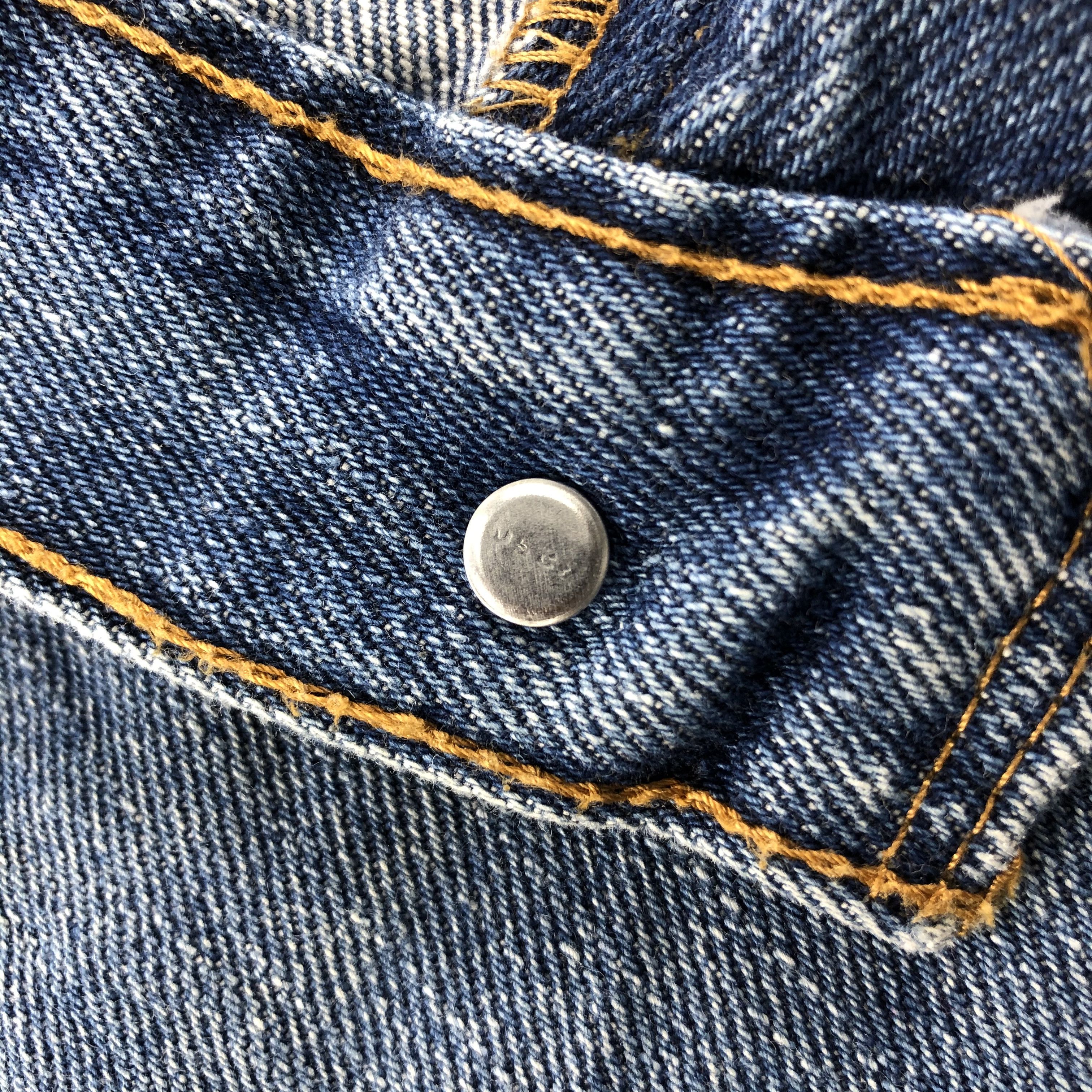 Levi's Vintage Blue Wash Levis 505 Jeans- J1378 Size US 36 / EU 52 - 9 Thumbnail