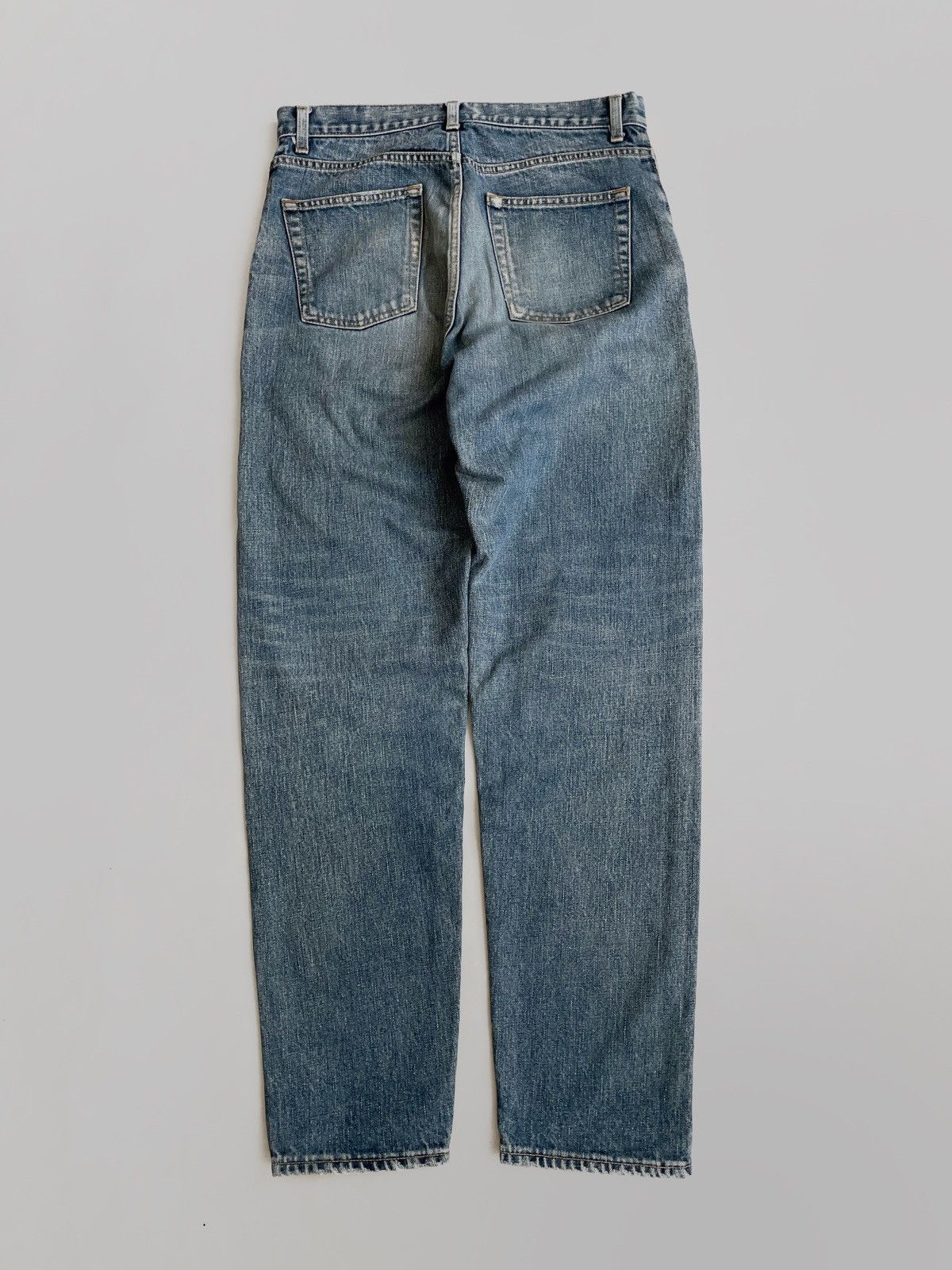 Saint Laurent Paris Saint Laurent Paris distressed denim pants Made in Japan Size 27" / US 4 / IT 40 - 2 Thumbnail
