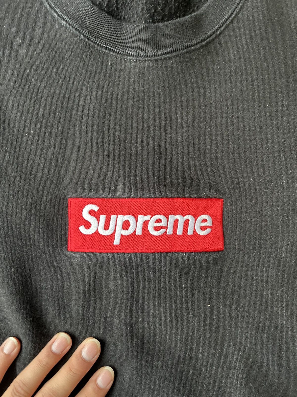 Supreme USED SUPREME BOGO CREWNECK SIZE XL Size US XL / EU 56 / 4 - 5 Thumbnail