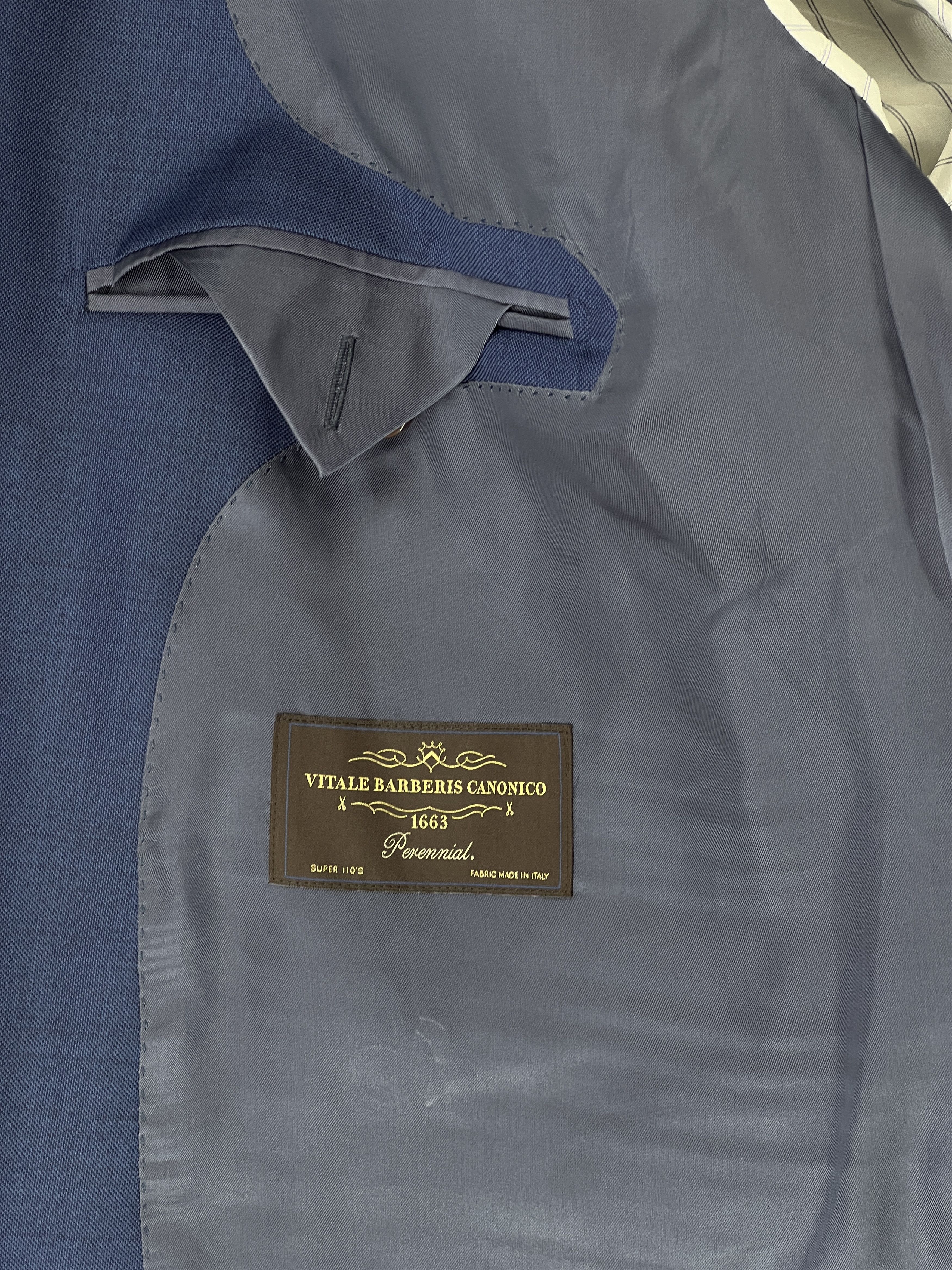 Suitsupply Napoli Wool Formal Blazer Waistcoat Suit EU:62; UK/US:52R Size 52R - 11 Thumbnail