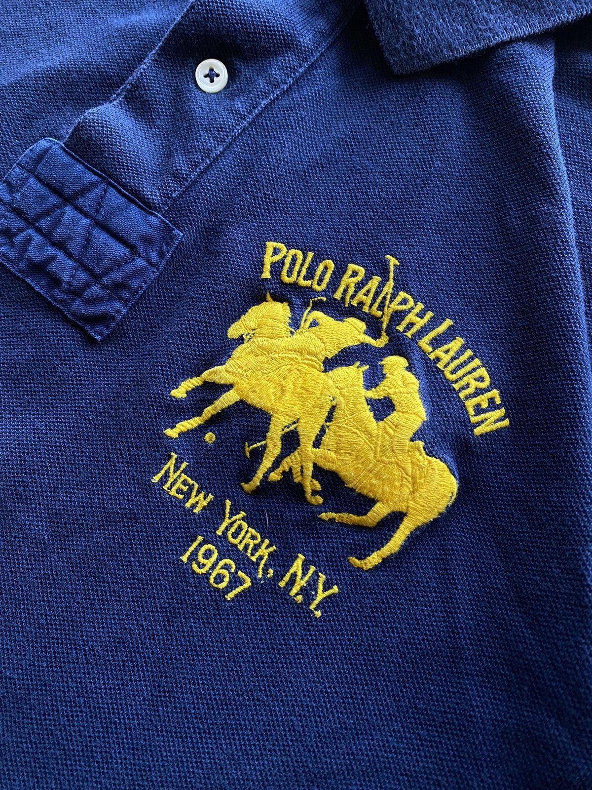 Polo Ralph Lauren Vintage Y2K Polo Ralph Lauren Double Pony #2 Polo Shirt Size US XL / EU 56 / 4 - 5 Thumbnail