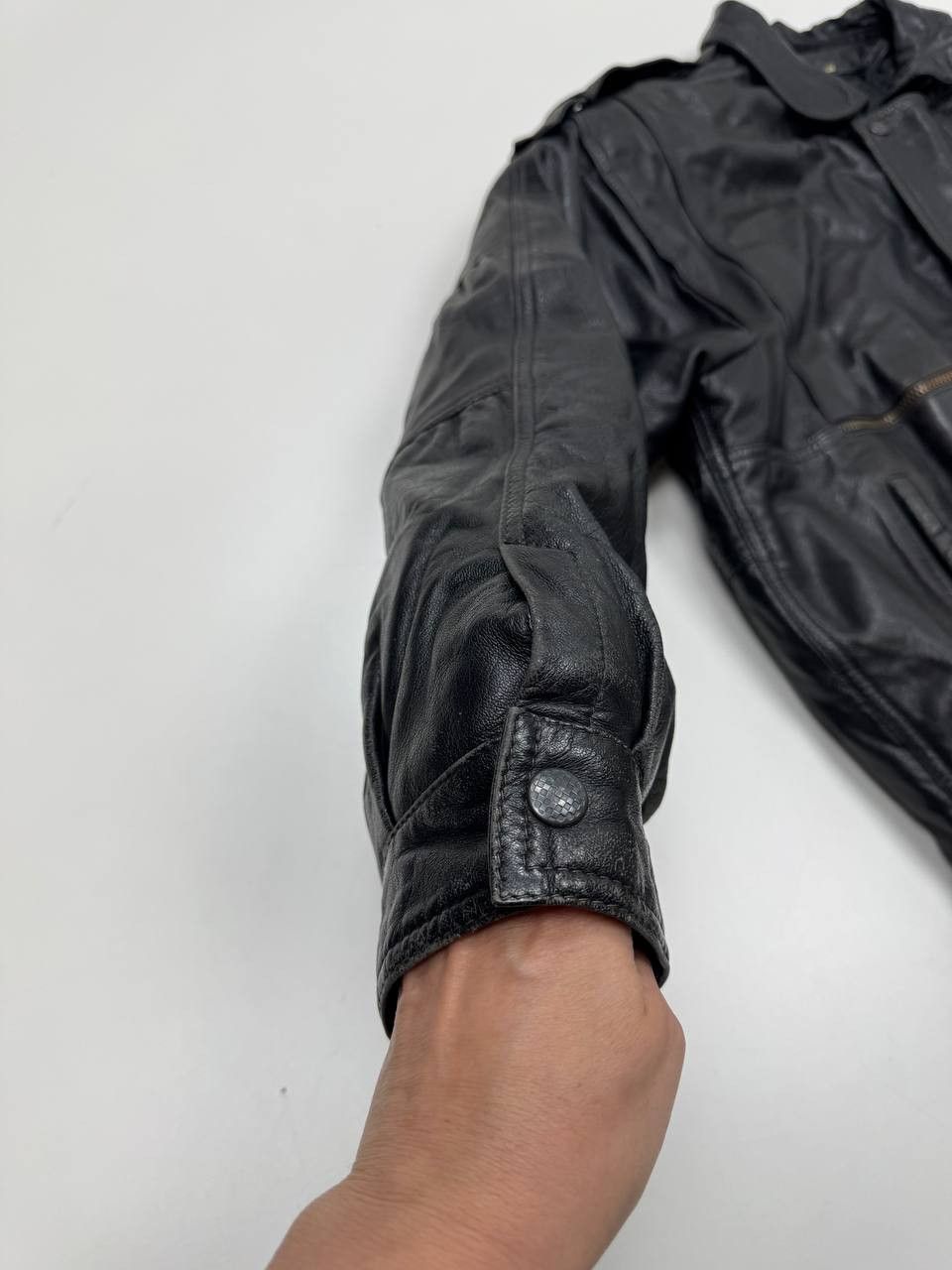 Other Vintage 90s Suprema Italy Leather Bomber Jacket Size US XXL / EU 58 / 5 - 7 Thumbnail
