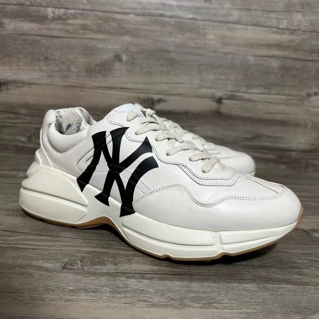 Gucci Gucci Dad Sneaker 43.5 Black White Off-White 95new Size US 10.5 / EU 43-44 - 2 Thumbnail