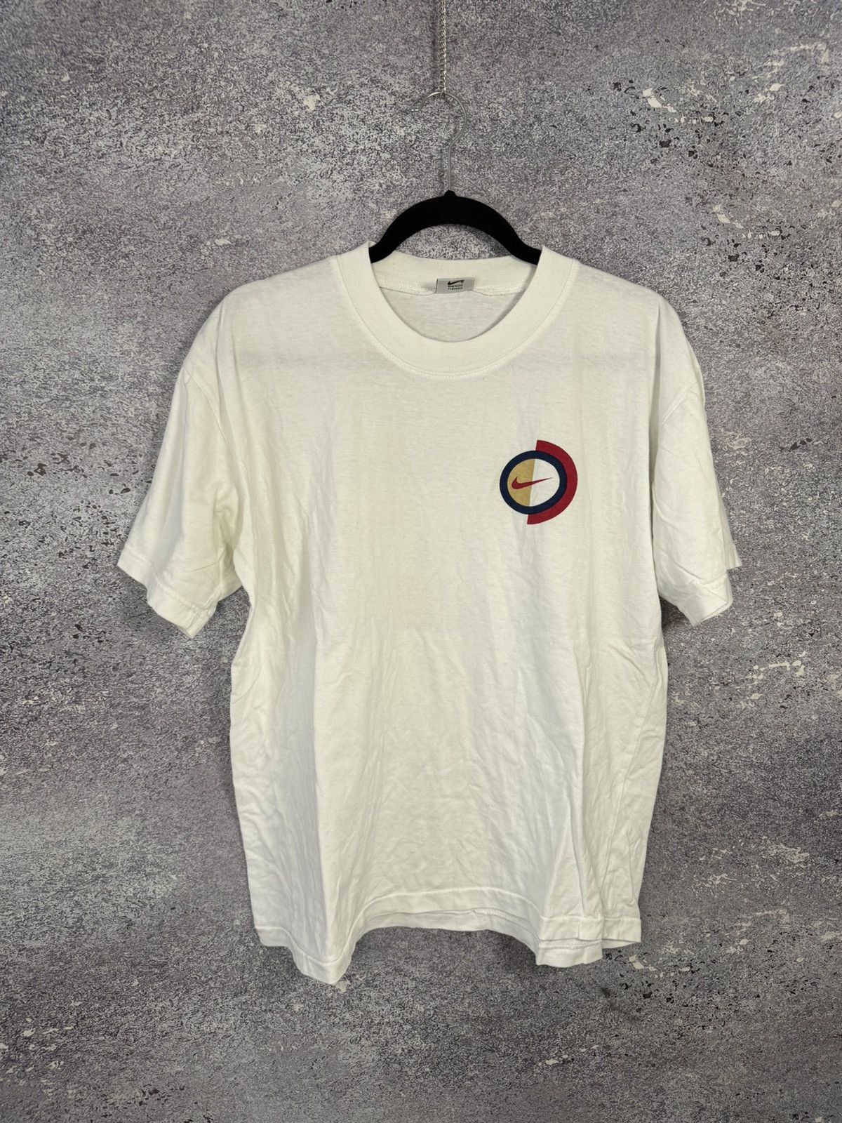 Nike × Vintage Vintage Nike 1997 Soccer Tee big logo y2k M size Size US M / EU 48-50 / 2 - 2 Thumbnail