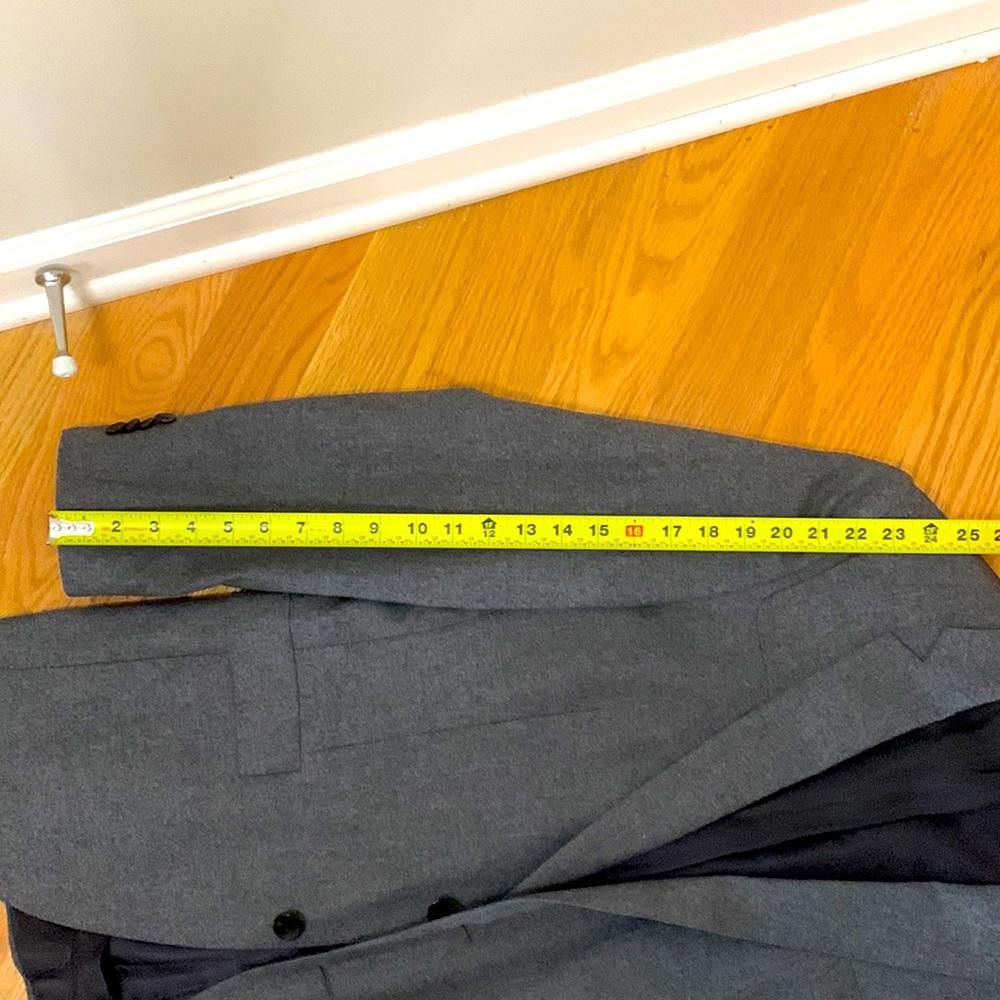 Hugo Boss Boss-Slim Randall Suit-40R(tailored)- 90% Wool8%cashmere2%el Size 40R - 7 Thumbnail