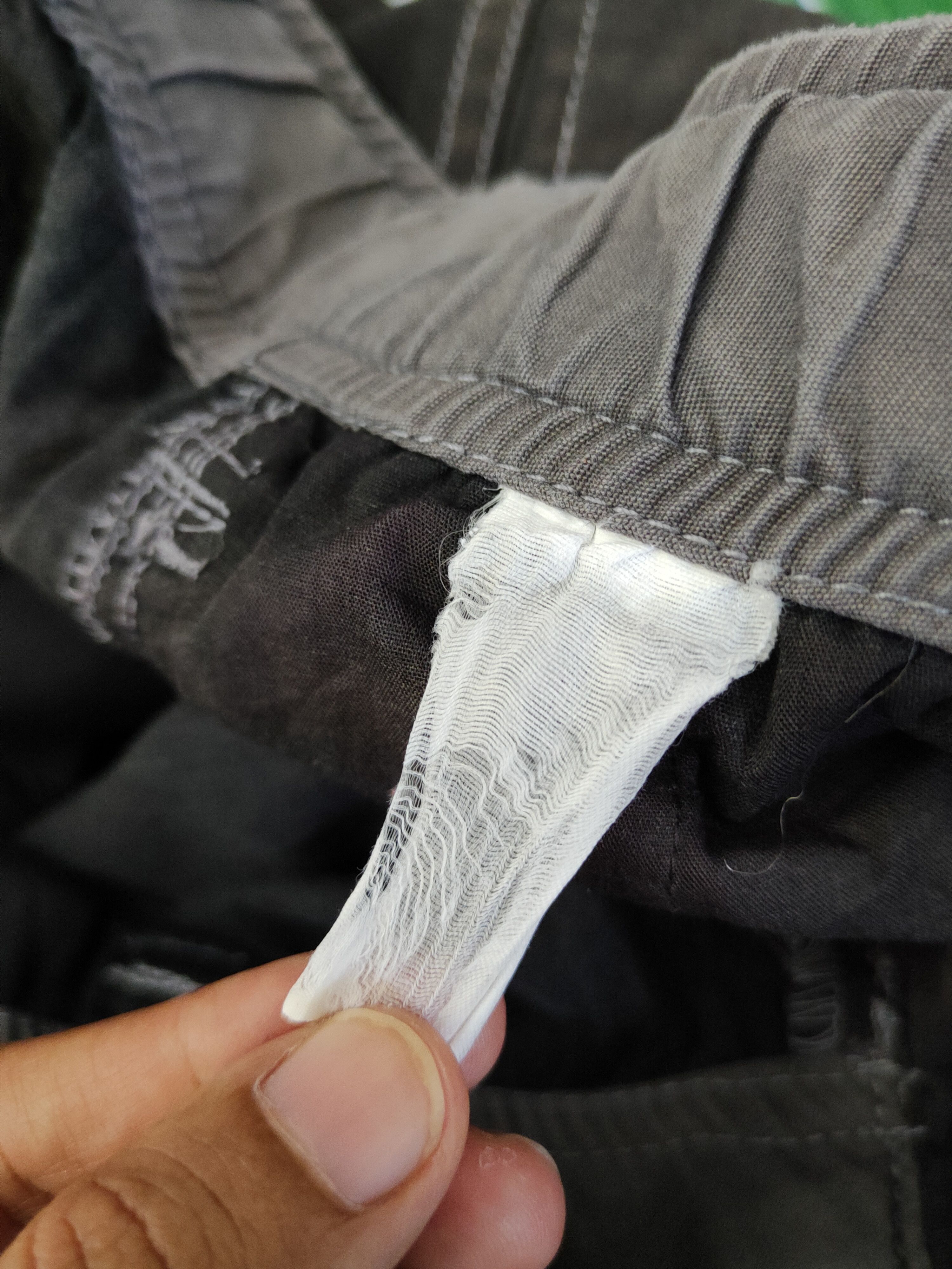 Japanese Brand Japanese Brand Black Faded Multipocket Cargo Pants #S2504 Size US 33 - 17 Thumbnail
