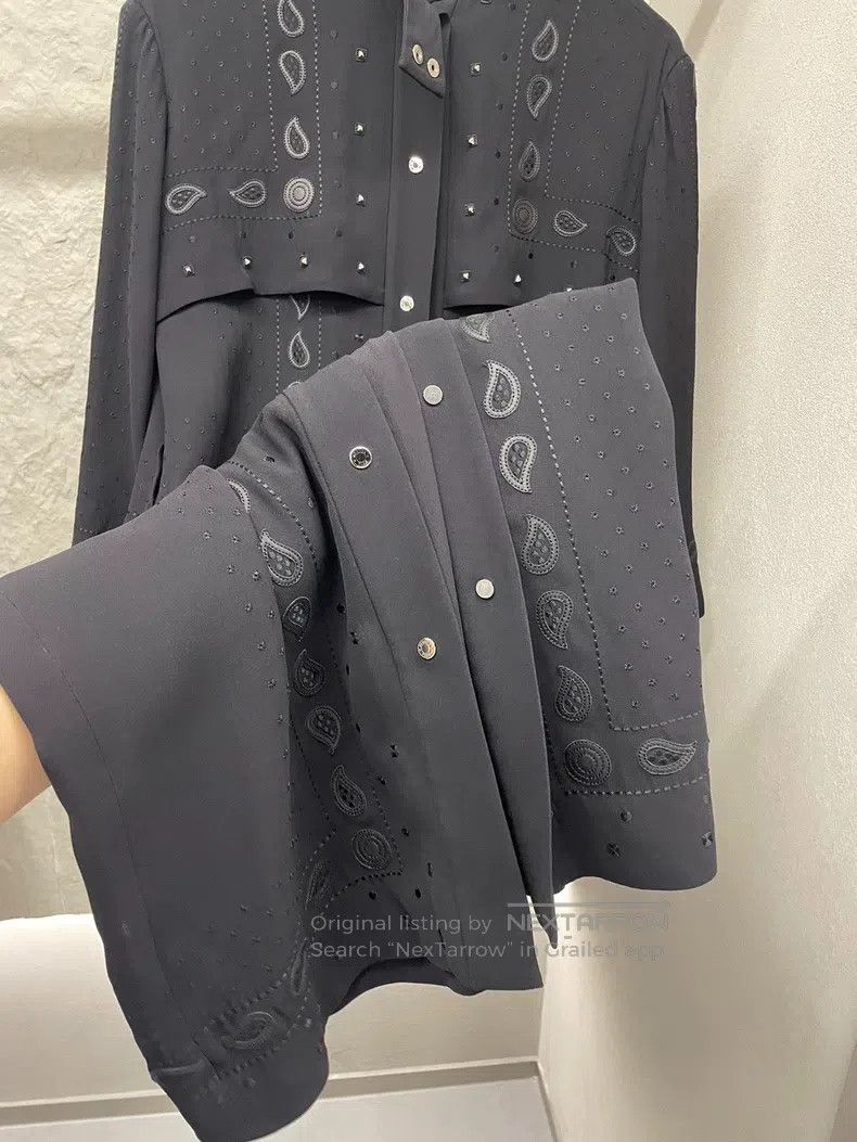Hermes Hermes Black Dress Size XXS / US 00 / IT 34 - 4 Thumbnail