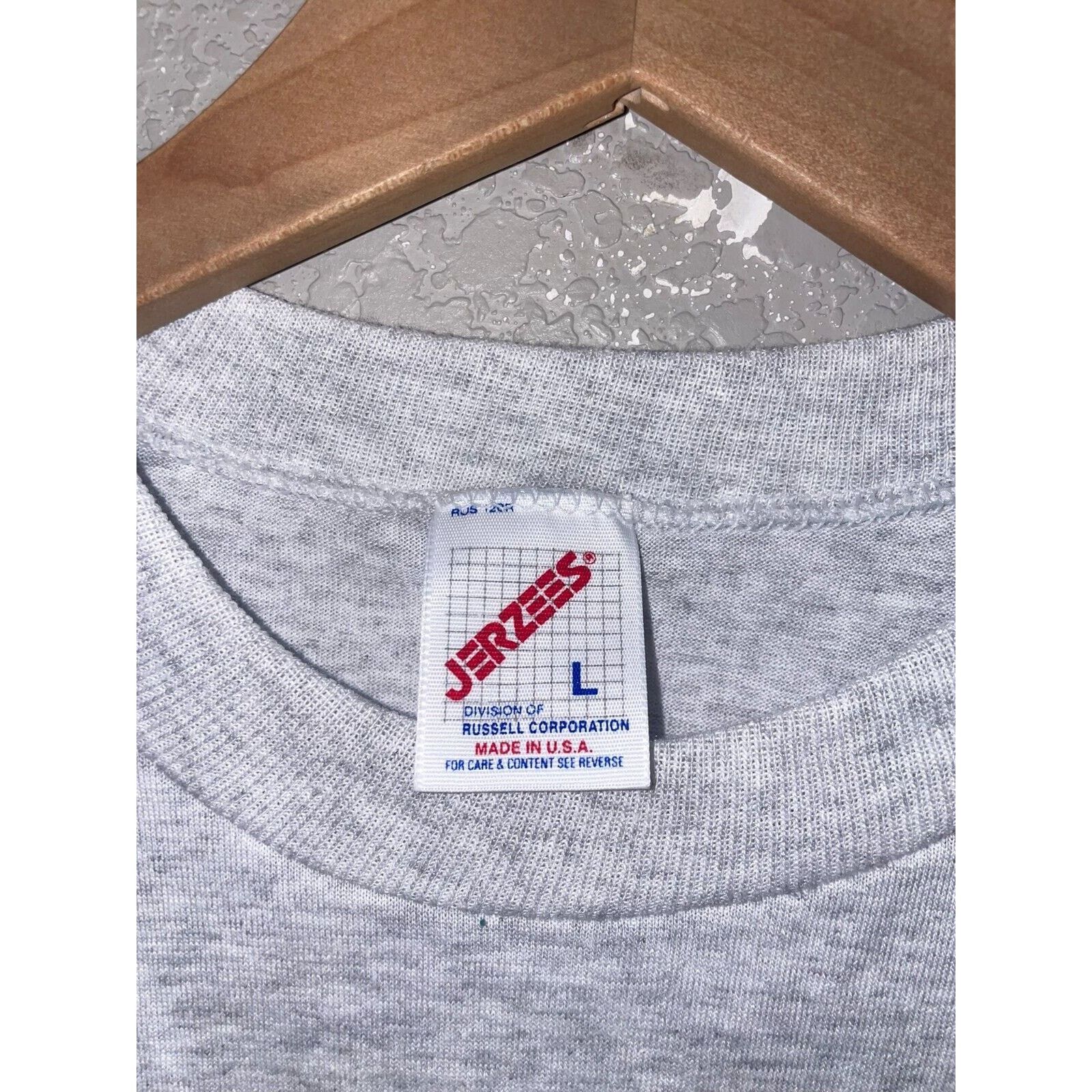 Jerzees Vintage Sigma Nu Alpha Gamma Delta Shirt Gray Tee 90s VTG L Size US L / EU 52-54 / 3 - 5 Thumbnail