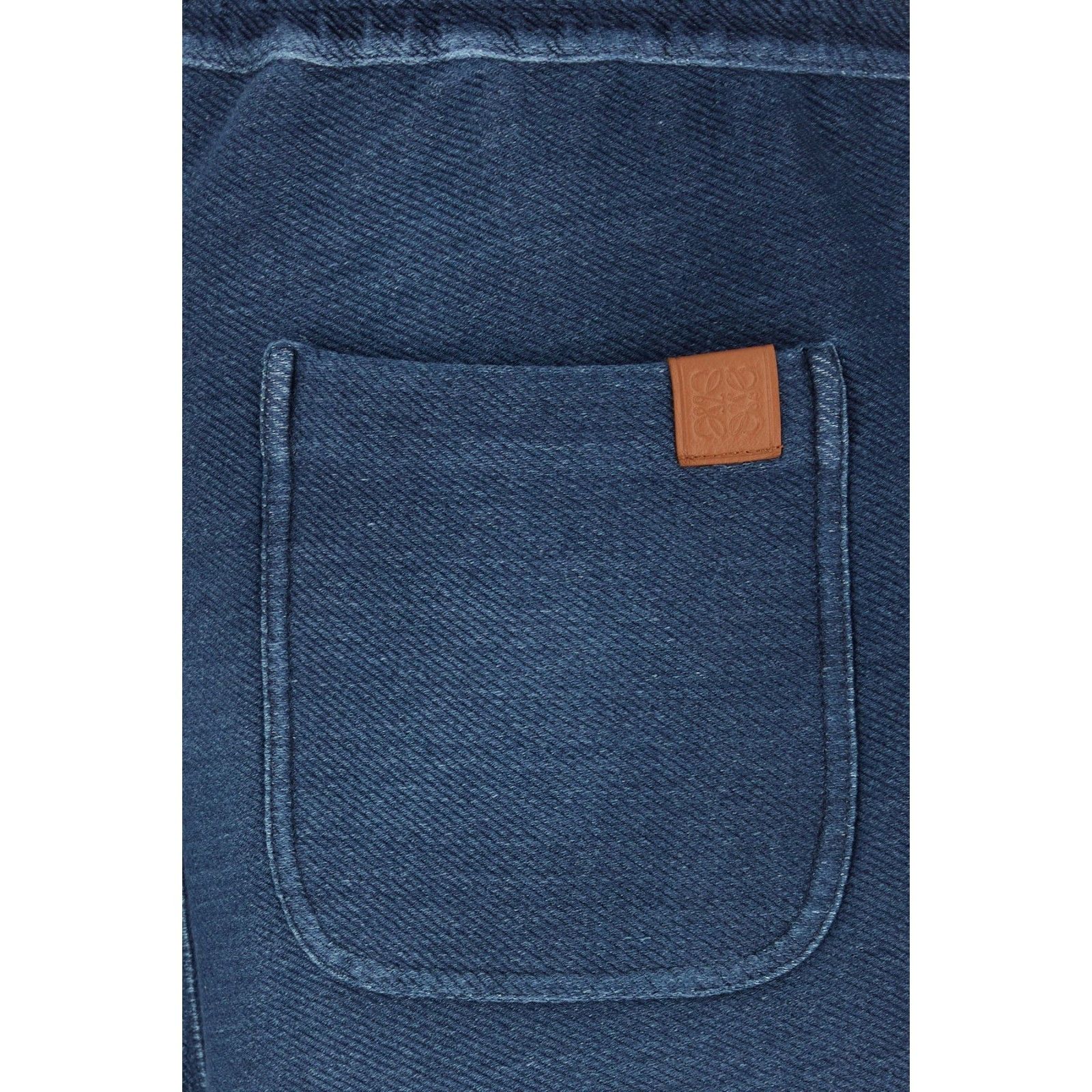 Loewe LOEWE Blue Stretch Cotton Denim Bermuda Shorts New & Authent Size US 32 / EU 48 - 3 Thumbnail