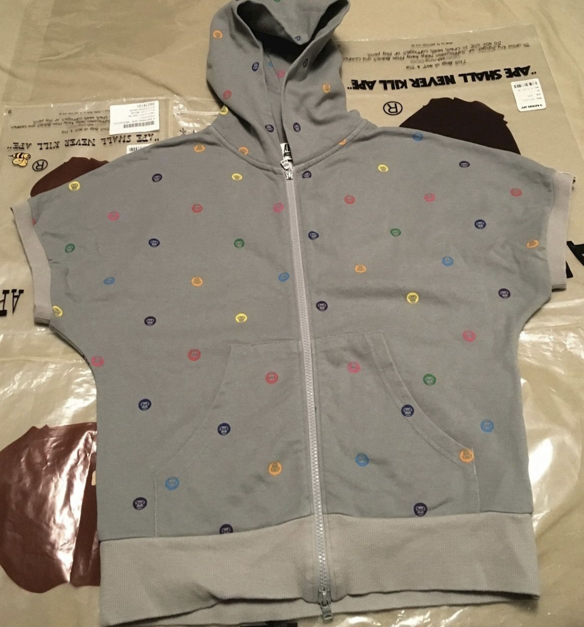 Bape Bape hoodie vest Size S / US 4 / IT 40 - 1 Thumbnail