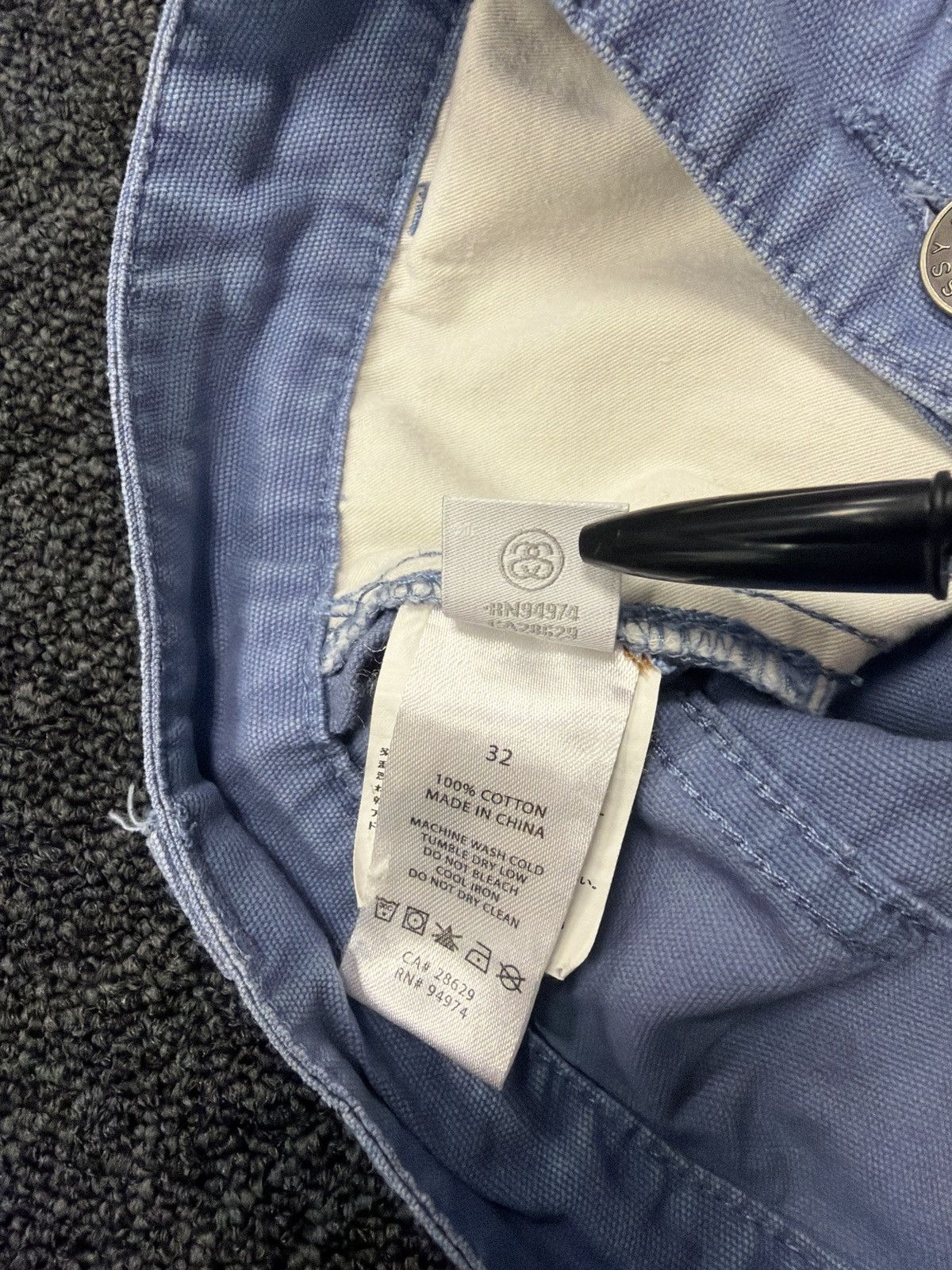 Stussy Stussy Double Knee Carpenter Trousers - Waist: 34” Size US 34 / EU 50 - 9 Thumbnail