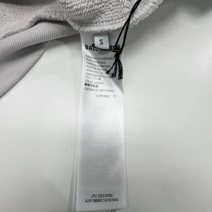 Balenciaga Balenciaga SS24 Logo Printed Hoodie 0079-2507 Size US S / EU 44-46 / 1 - 3 Thumbnail