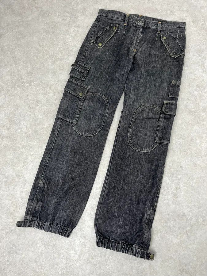 Dolce & Gabbana AW2004 Dolce & Gabbana Grey Cargo Denim Jeans Size US 32 / EU 48 - 5 Thumbnail
