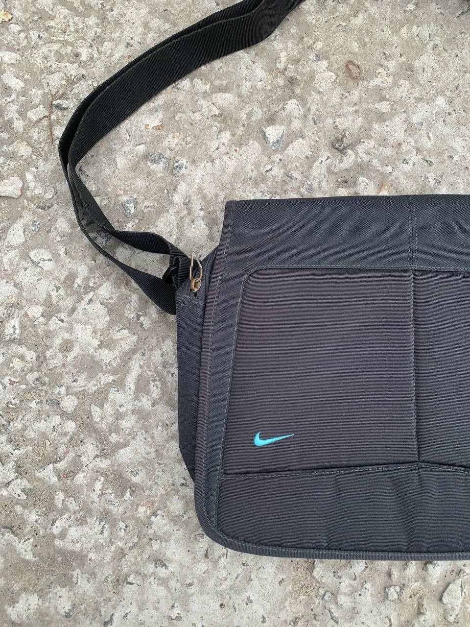 Vintage Nike Retro Multipocket Bag Retro Drill Swoosh Y2K