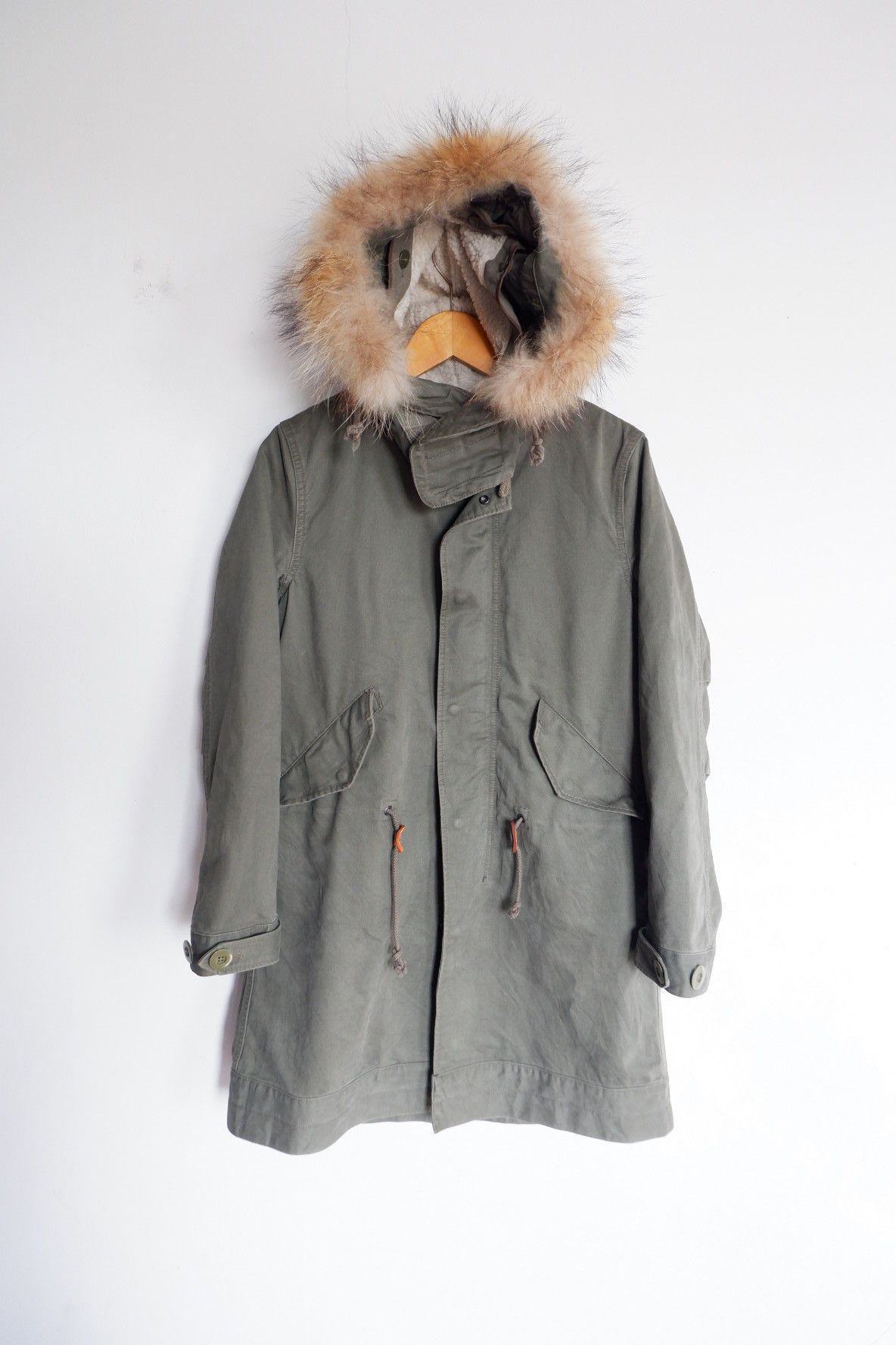 GOA Vintage Faux Fur Sherpa Edition Japan Parka Jacket Size US S / EU 44-46 / 1 - 1 Thumbnail