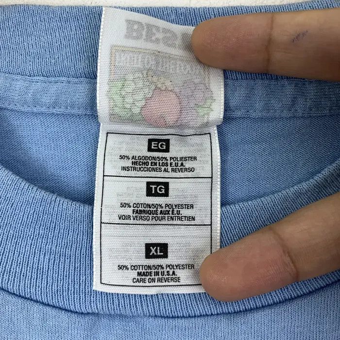 Fruit Of The Loom Vintage 1996 YMCA STALLION Randolph County Tee Shirt Size US XL / EU 56 / 4 - 7 Thumbnail