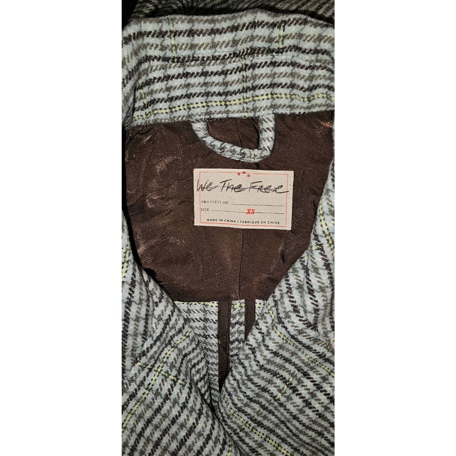 Free People New Free People WE THE FREE Liberty Duster $298 XS BLUE Size XS / US 0-2 / IT 36-38 - 7 Thumbnail