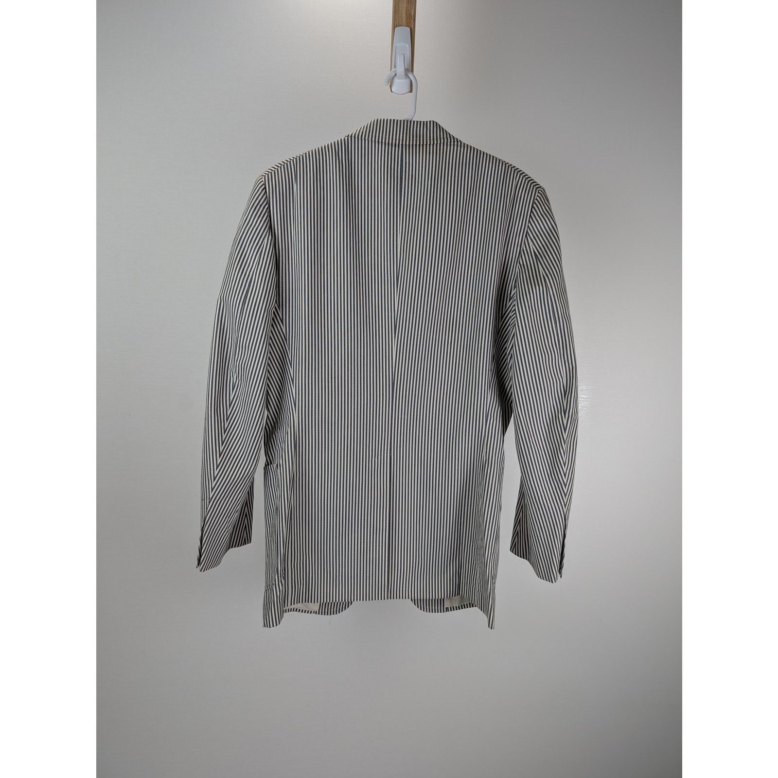 Tom Ford o1rshd1 CC20 Vestes Blousons Blazer Jacket in Blue/White Size US M / EU 48-50 / 2 - 9 Thumbnail