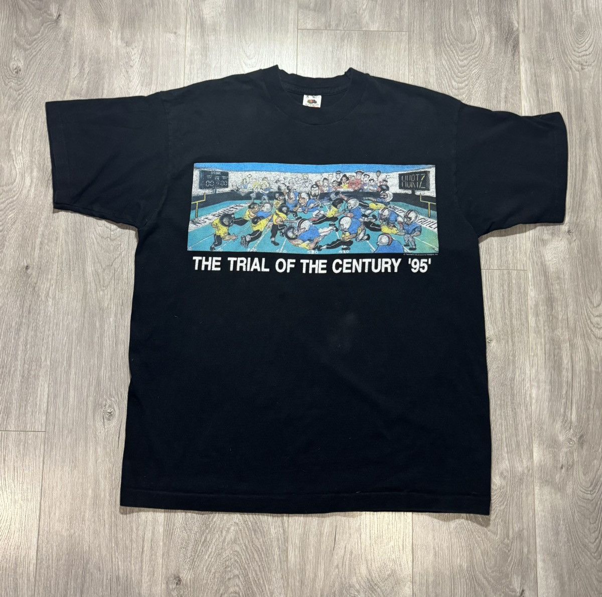 Vintage Vintage OJ Simpson The Chase 1995 Trial of the Century Shirt Size US XL / EU 56 / 4 - 1 Thumbnail